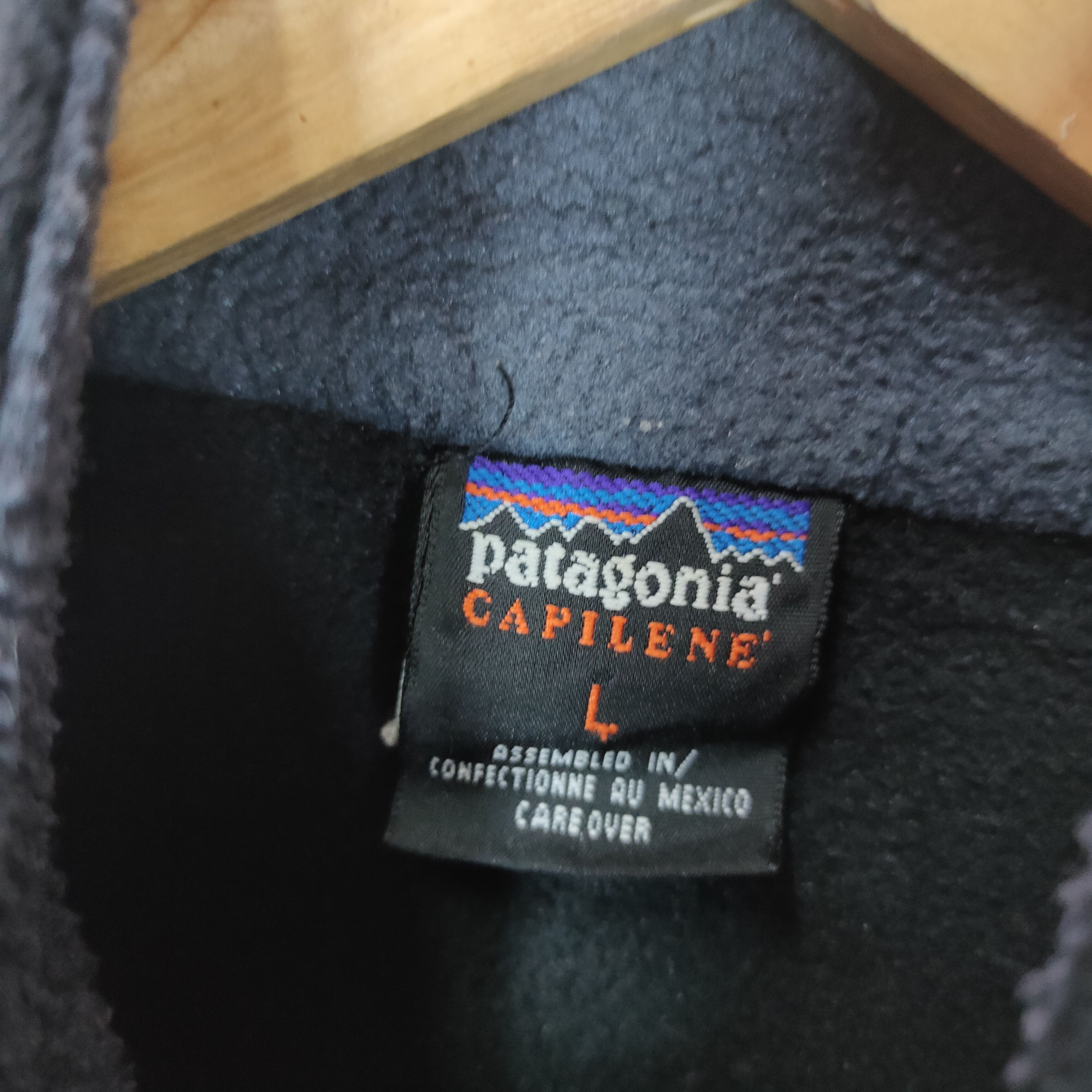 Patagonia Vintage PATAGONIA CAPILENE Neck Zipper Fleece Embroidery Size US L / EU 52-54 / 3 - 5 Thumbnail