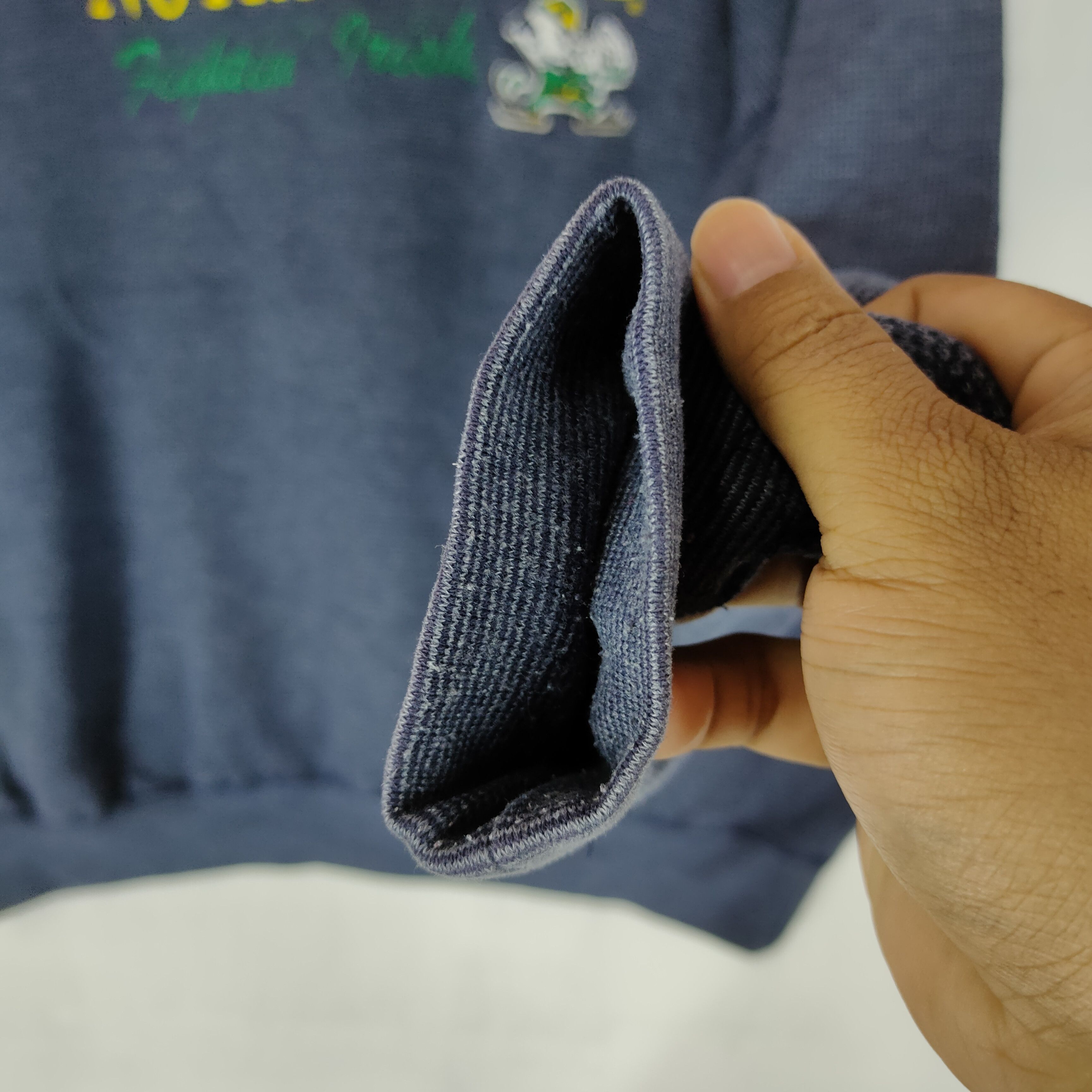 Logo 7 × Vintage Vintage NOTRE DAME Fighting Irish Embroidery Sweatshirt Size US XL / EU 56 / 4 - 3 Thumbnail