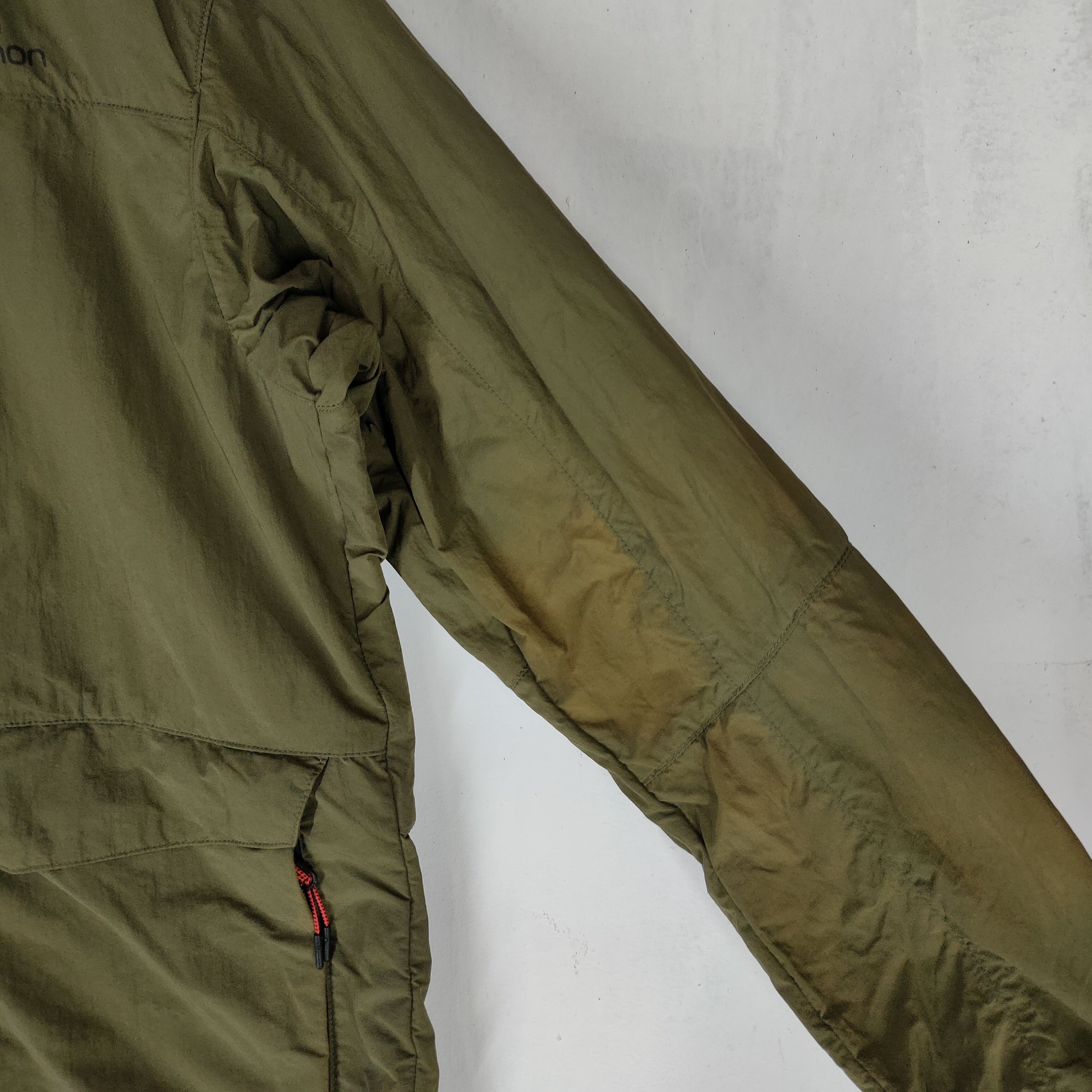 Salomon SALOMON OUTDOOR Spellout Logo Multipocket Hoodie Jacket Size US M / EU 48-50 / 2 - 6 Thumbnail