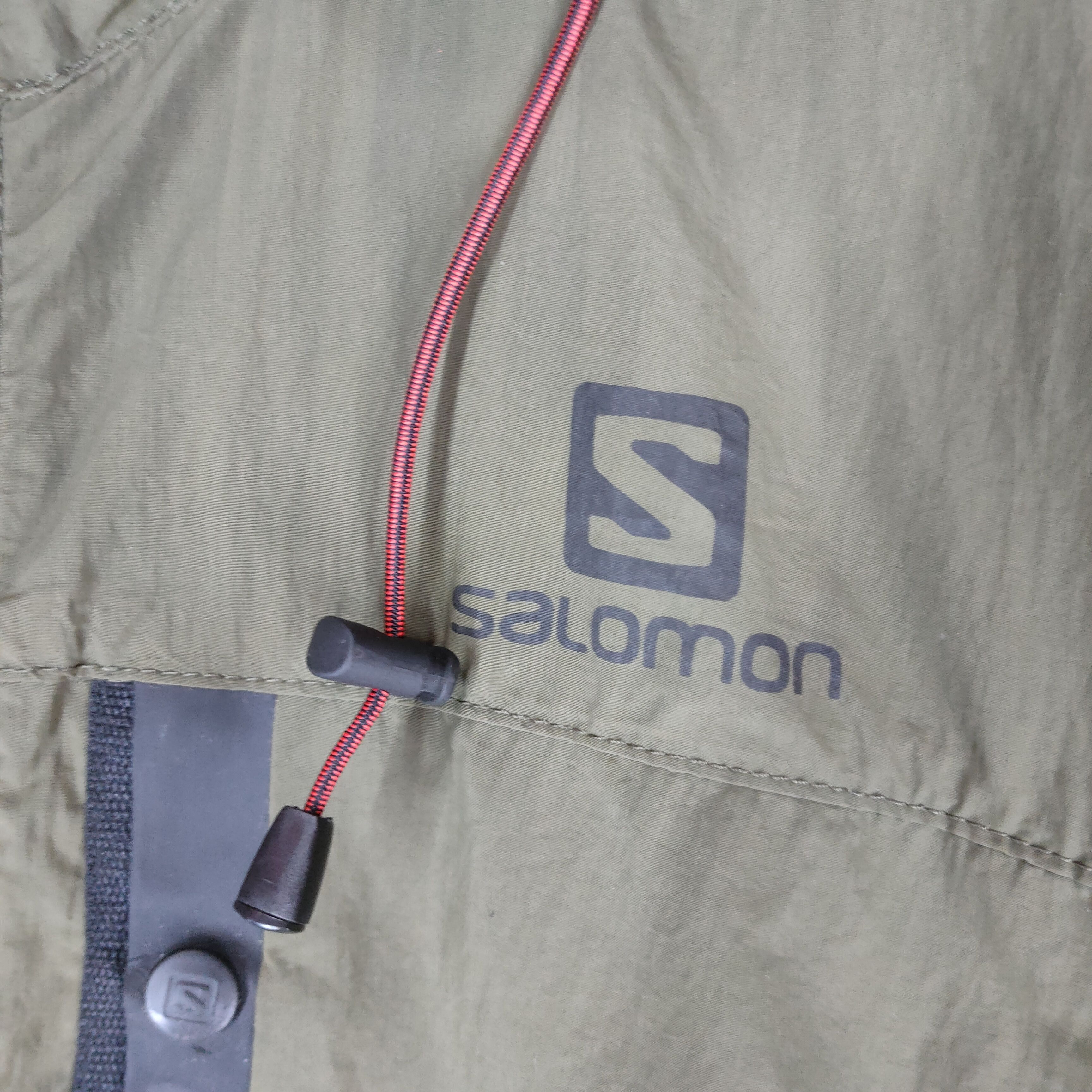Salomon SALOMON OUTDOOR Spellout Logo Multipocket Hoodie Jacket Size US M / EU 48-50 / 2 - 3 Thumbnail