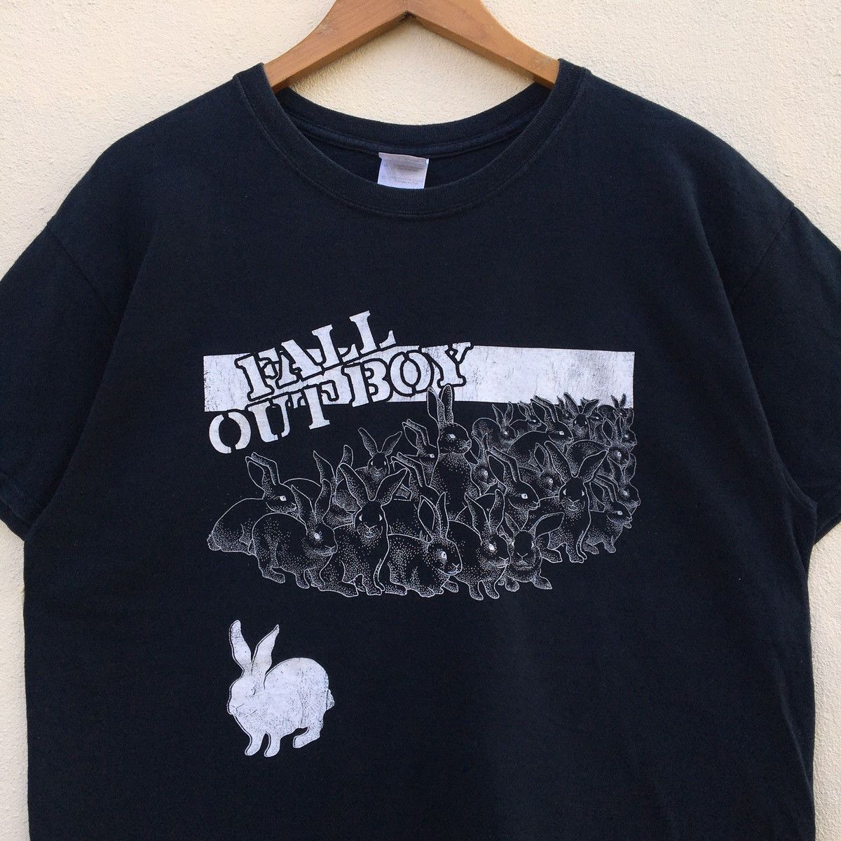 Band Tees × Vintage Vintage FALL OUT BOY RABBIT BAND T-shirt | Grailed