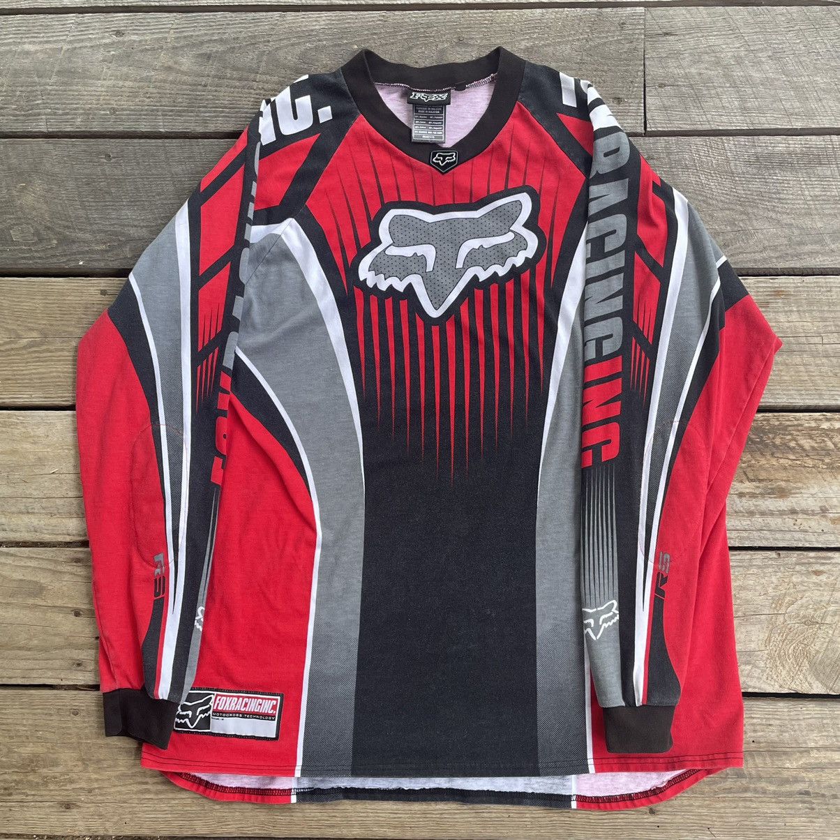 Fox dirt bike shirt hotsell