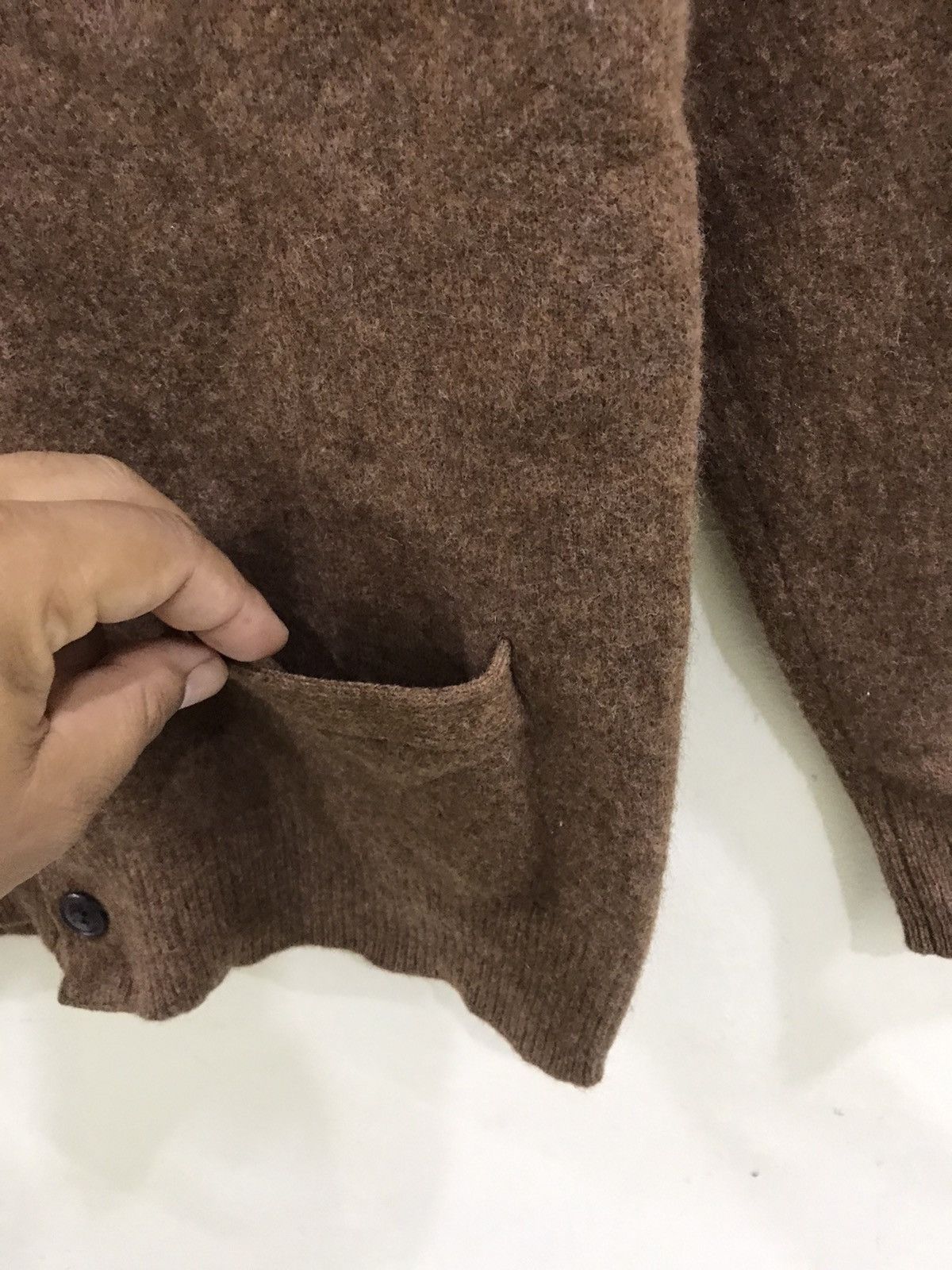 Uniqlo Last Price 💥Uniqlo Brown Wool Cardigan Sweater Size US M / EU 48-50 / 2 - 6 Thumbnail
