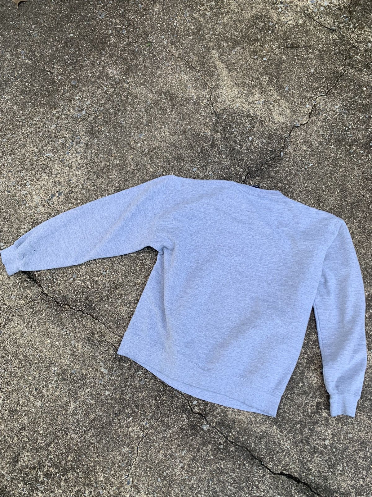 Stussy Y2K Made in USA Stussy Crewneck Pullover Logo Grey Size US M / EU 48-50 / 2 - 7 Thumbnail