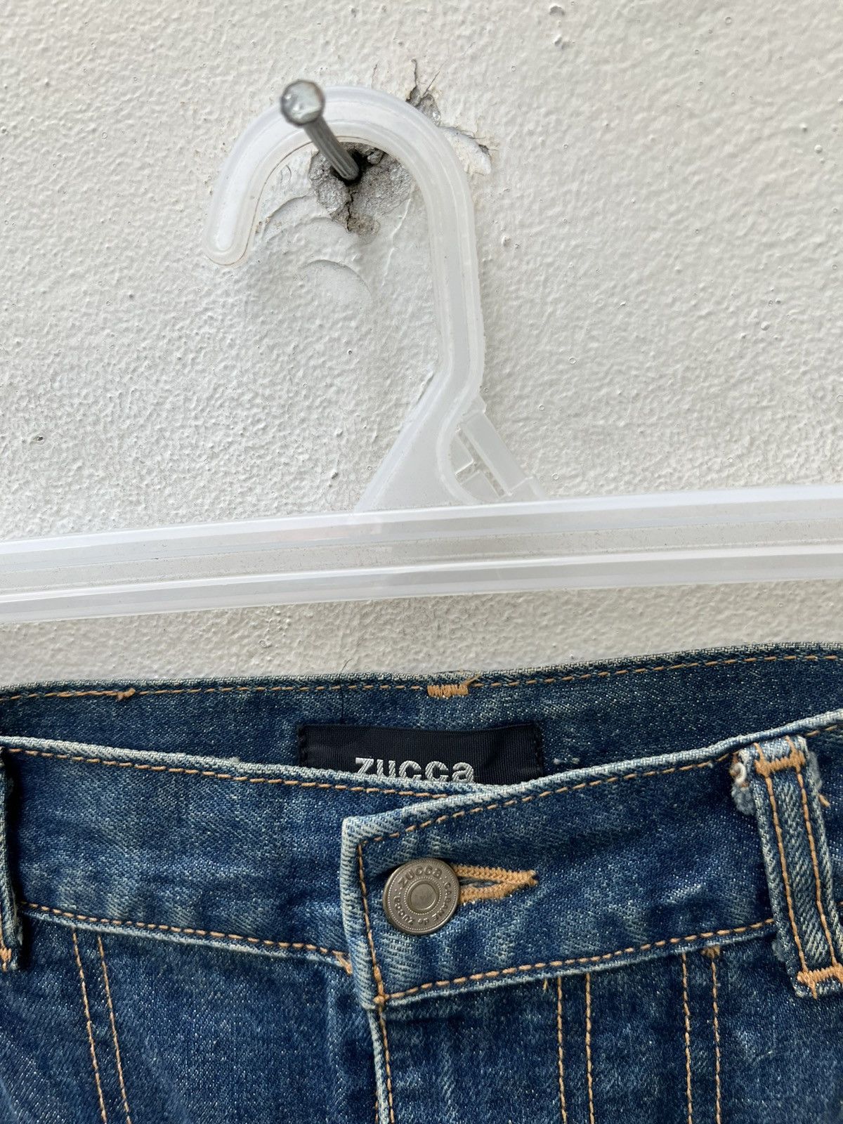 Issey Miyake Issey Miyake Zucca Redline Selvedge Denim Cropped Jeans Size US 30 / EU 46 - 4 Thumbnail