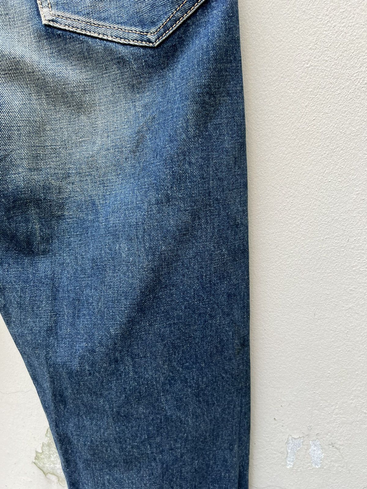 Issey Miyake Issey Miyake Zucca Redline Selvedge Denim Cropped Jeans Size US 30 / EU 46 - 15 Thumbnail