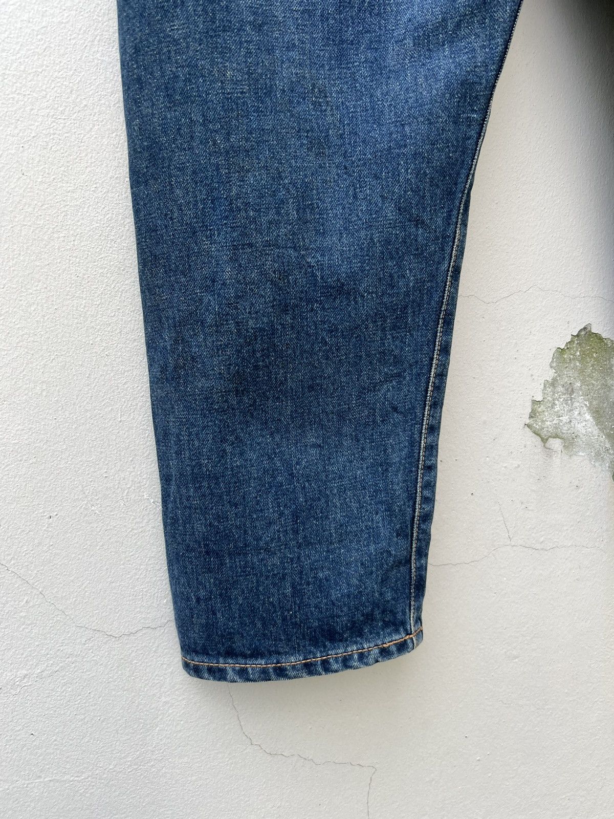 Issey Miyake Issey Miyake Zucca Redline Selvedge Denim Cropped Jeans Size US 30 / EU 46 - 12 Thumbnail