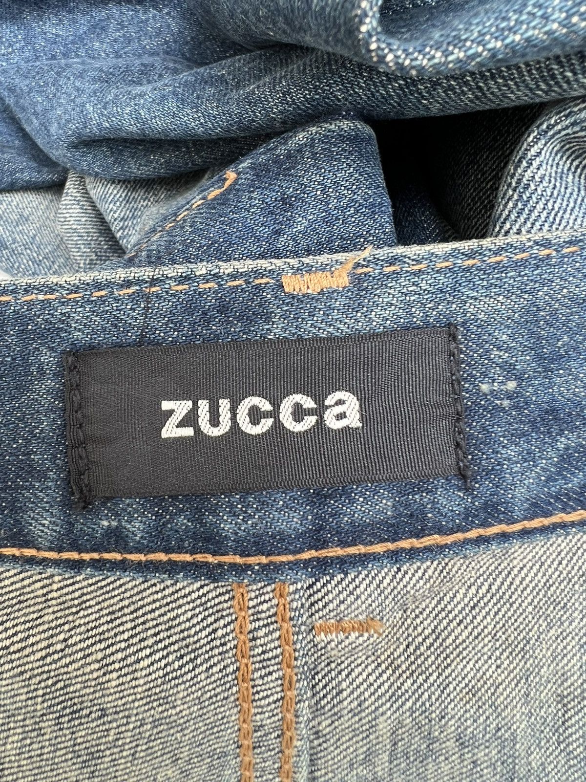 Issey Miyake Issey Miyake Zucca Redline Selvedge Denim Cropped Jeans Size US 30 / EU 46 - 17 Thumbnail