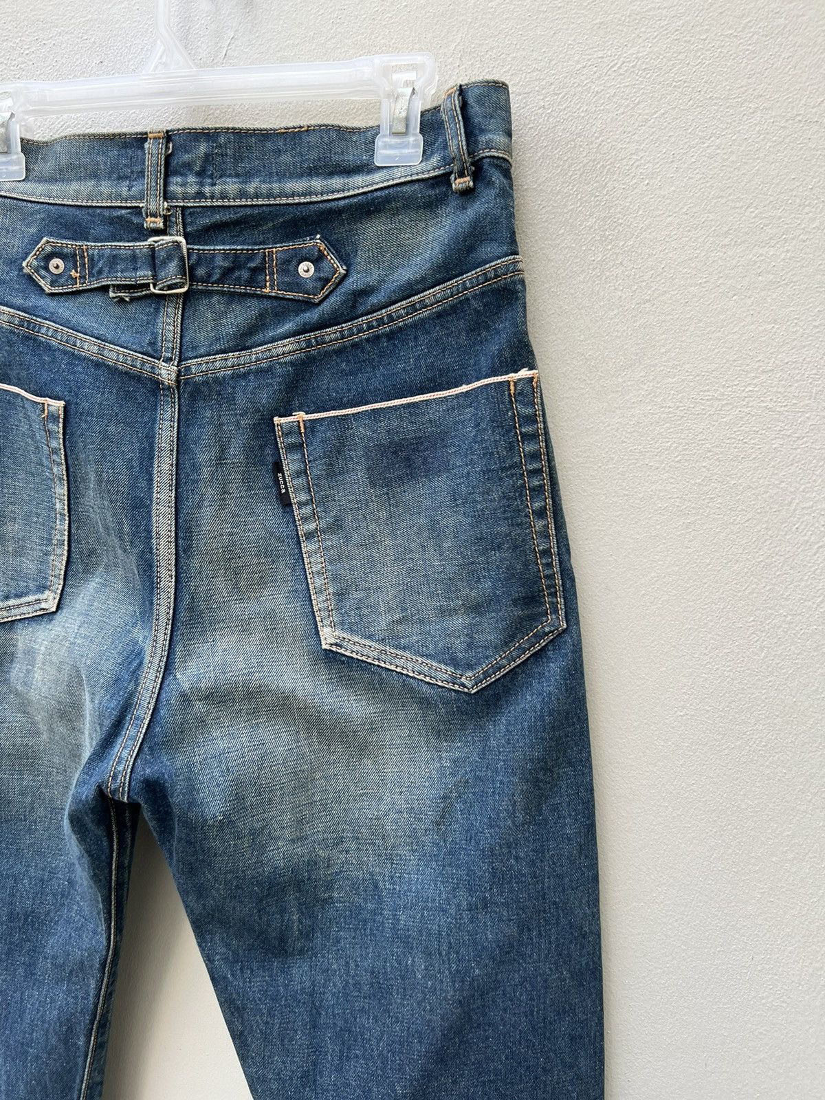 Issey Miyake Issey Miyake Zucca Redline Selvedge Denim Cropped Jeans Size US 30 / EU 46 - 13 Thumbnail