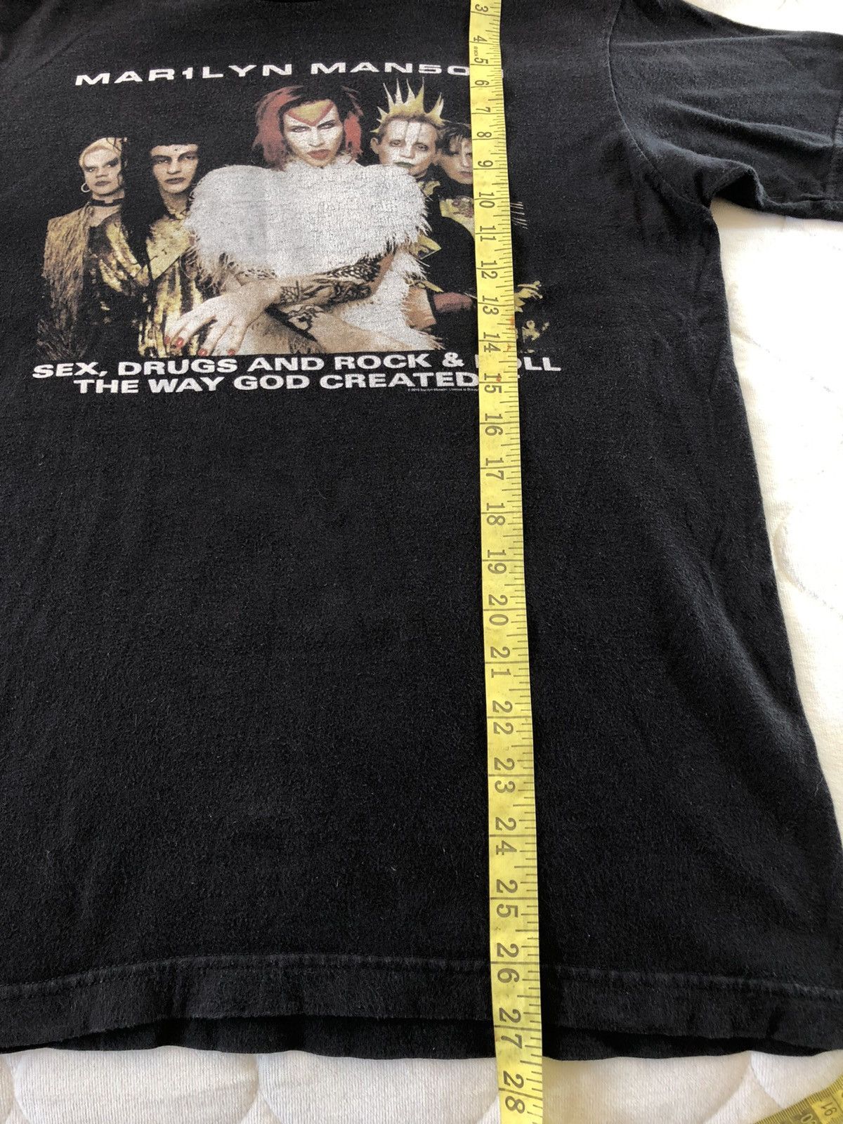 Band Tees Marilyn Manson Rock is Dead Tour 99 Size US M / EU 48-50 / 2 - 8 Thumbnail