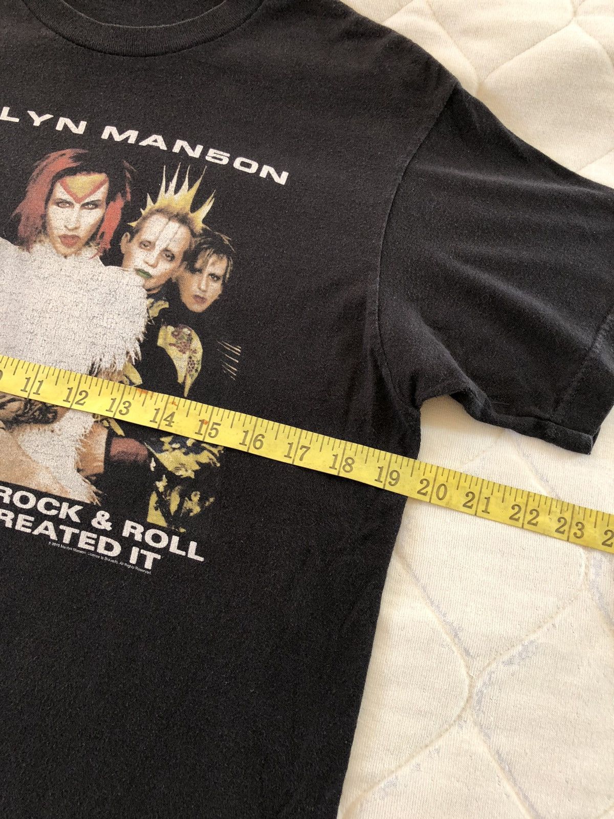 Band Tees Marilyn Manson Rock is Dead Tour 99 Size US M / EU 48-50 / 2 - 7 Thumbnail