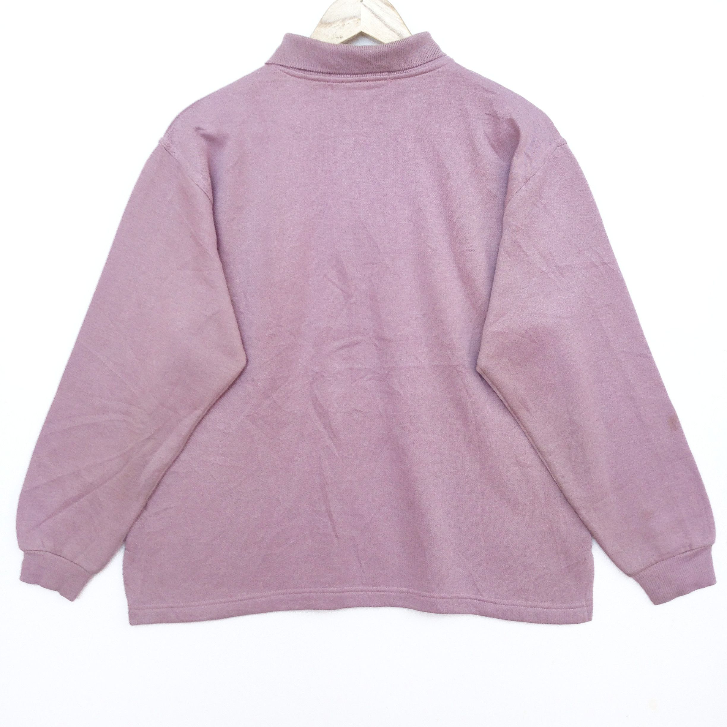 Designer Victory Valentino Polo Neck Sweatshirt Small Logo Design Size US L / EU 52-54 / 3 - 2 Thumbnail