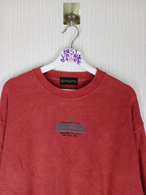 Gianni Valentino Vintage Gianni Valentino Italy Center Logo Crewneck Size US L / EU 52-54 / 3 - 1 Thumbnail