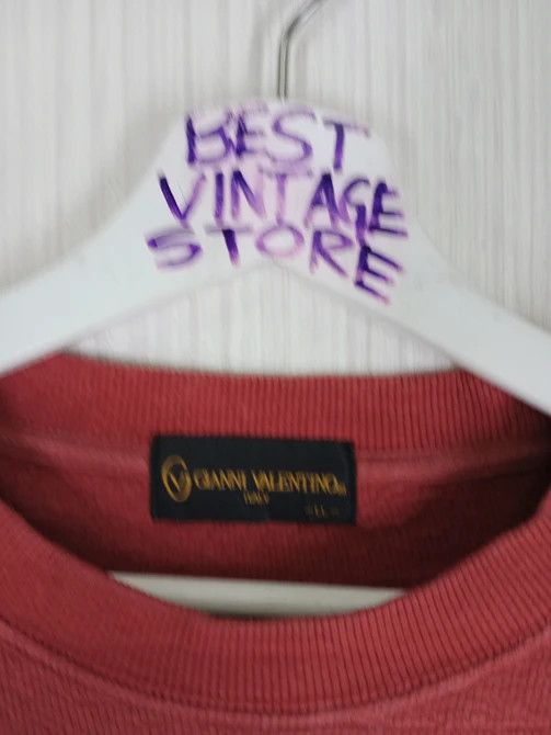 Gianni Valentino Vintage Gianni Valentino Italy Center Logo Crewneck Size US L / EU 52-54 / 3 - 3 Thumbnail