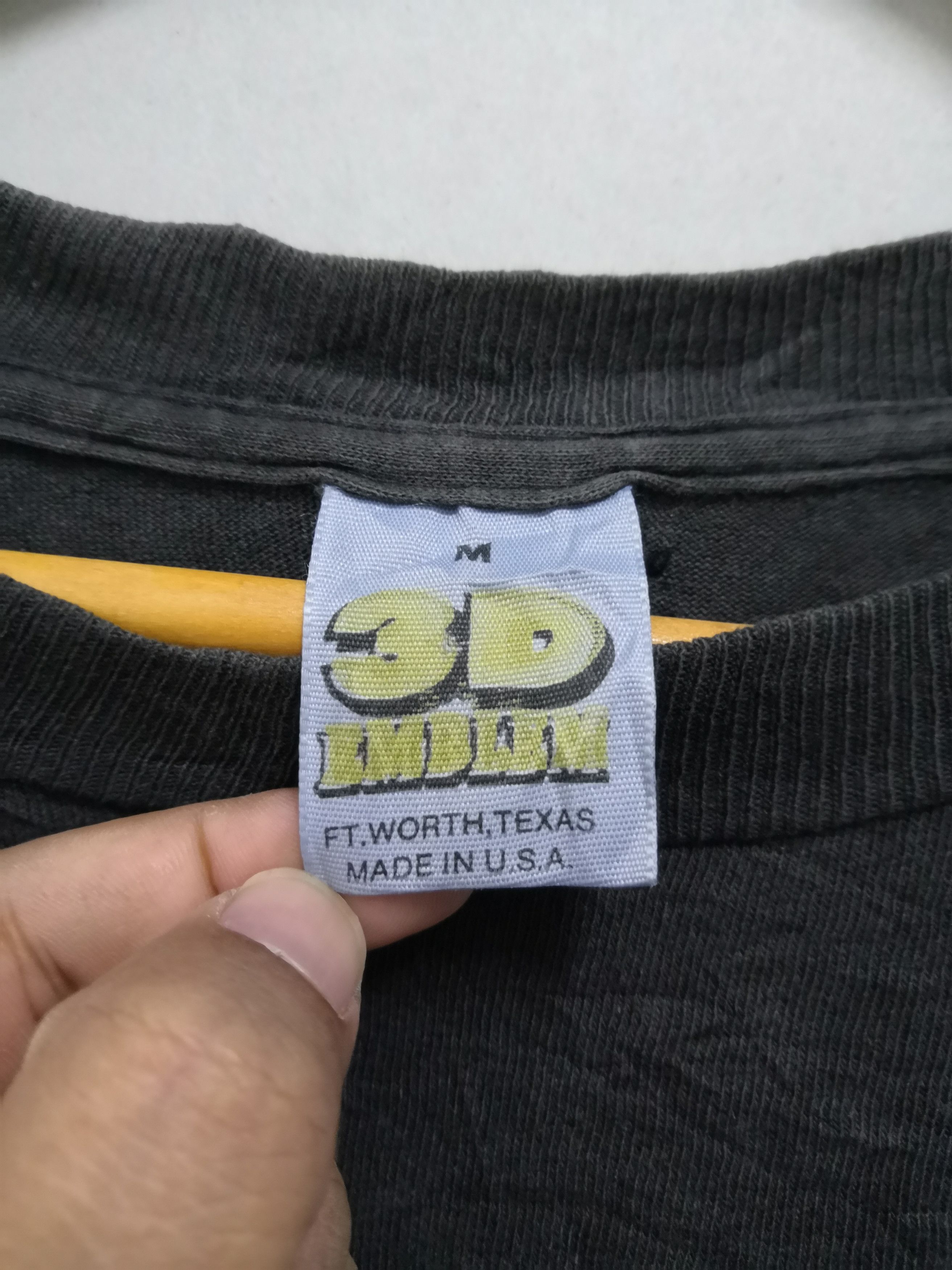 Harley Davidson × Vintage Vintage Trashed 90s Harley Davidson 3D Emblem Shirt Size US M / EU 48-50 / 2 - 5 Thumbnail