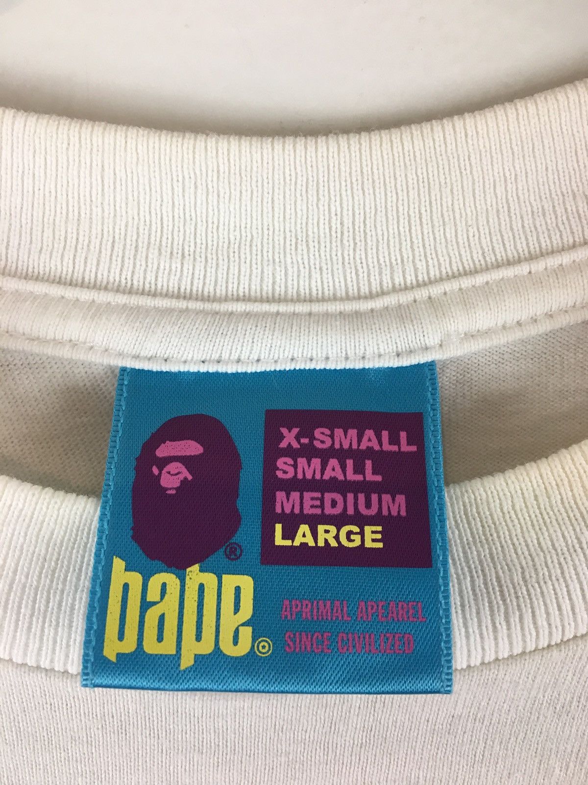 Bape 2007 Bape Baseball Shirts Print Tee Size US L / EU 52-54 / 3 - 5 Thumbnail