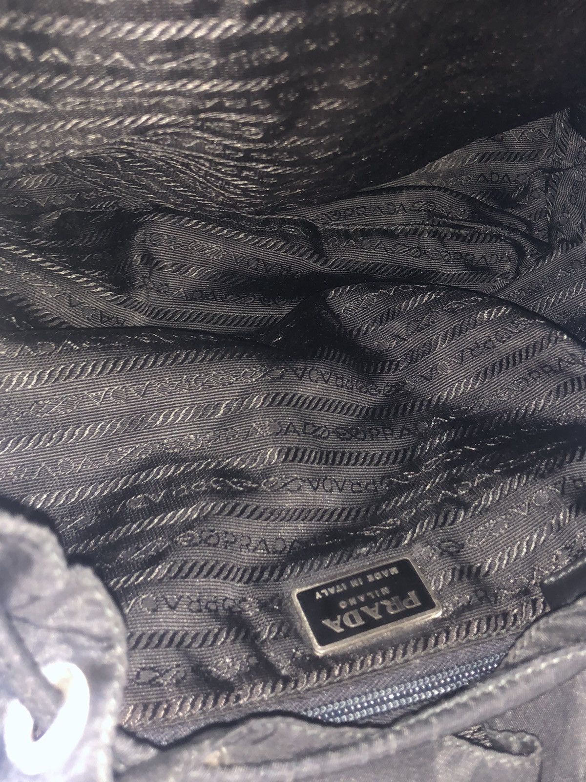 Prada Prada Black Vela Backpack Full Size Size ONE SIZE - 10 Thumbnail