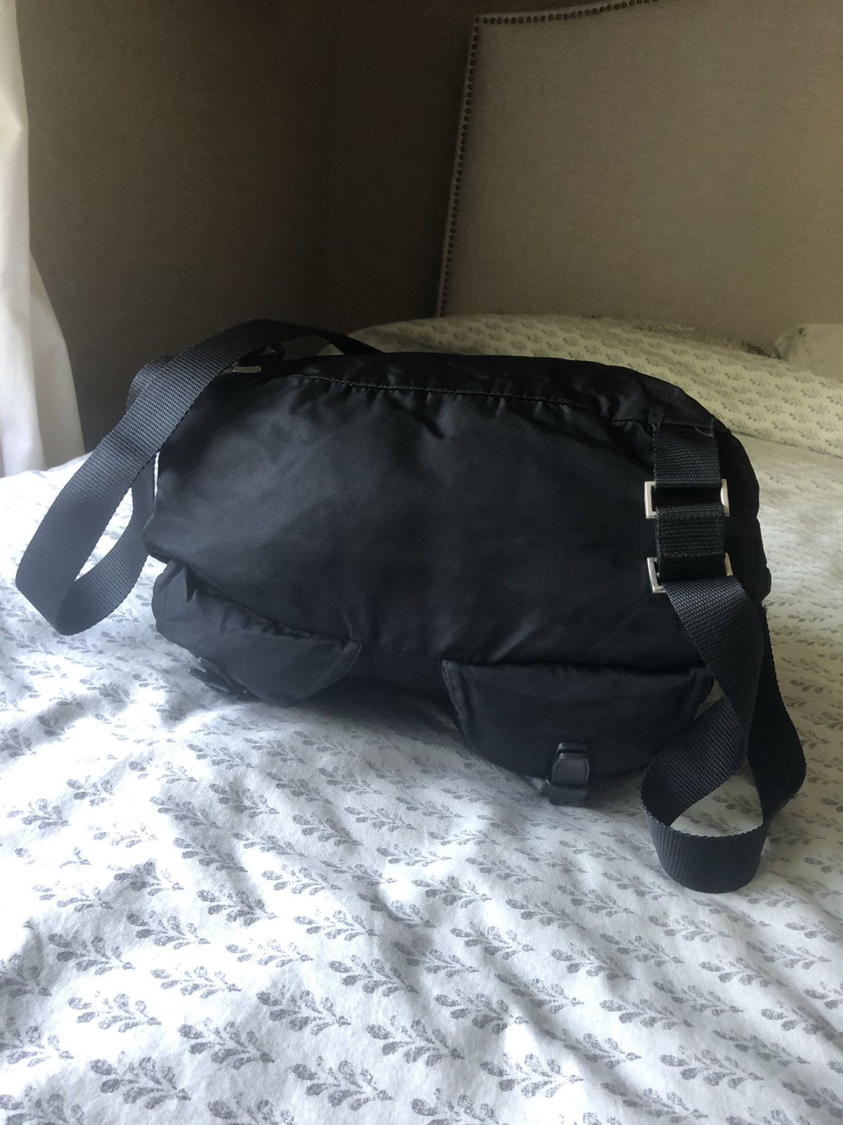 Prada Prada Black Vela Backpack Full Size Size ONE SIZE - 7 Thumbnail