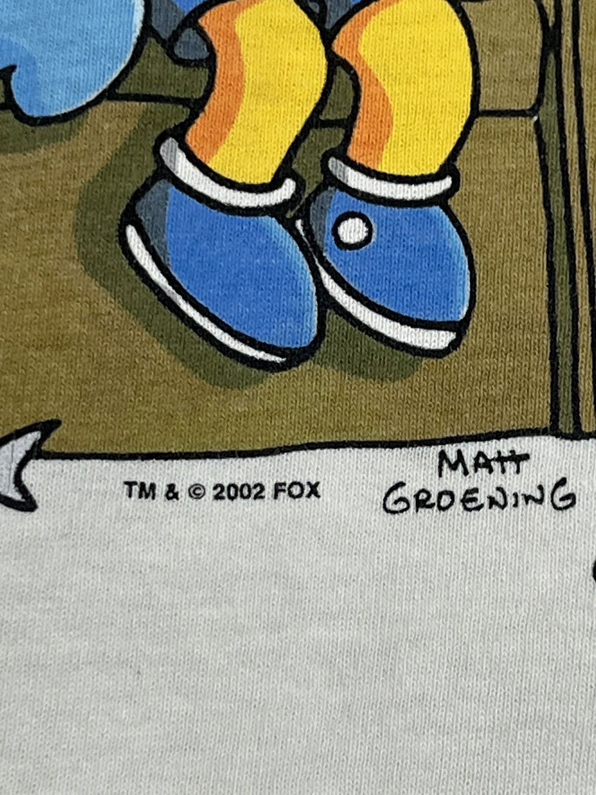 Delta Vintage Y2k The Simpsons Tee Size US L / EU 52-54 / 3 - 5 Thumbnail