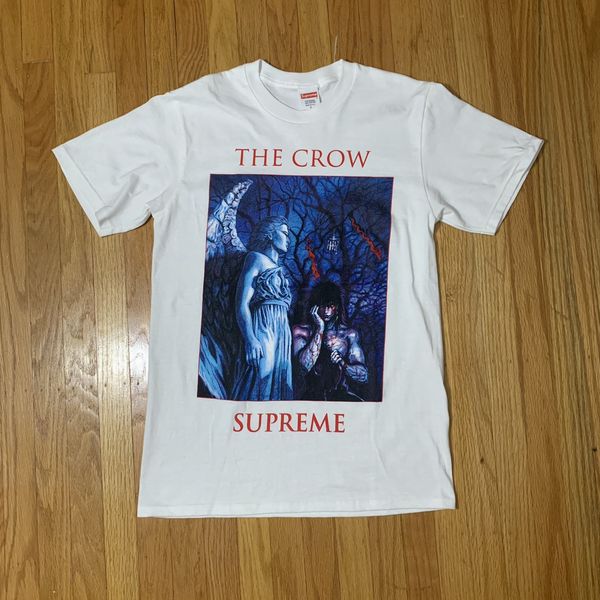 Supreme Supreme The Crow White Tee size Small | Grailed