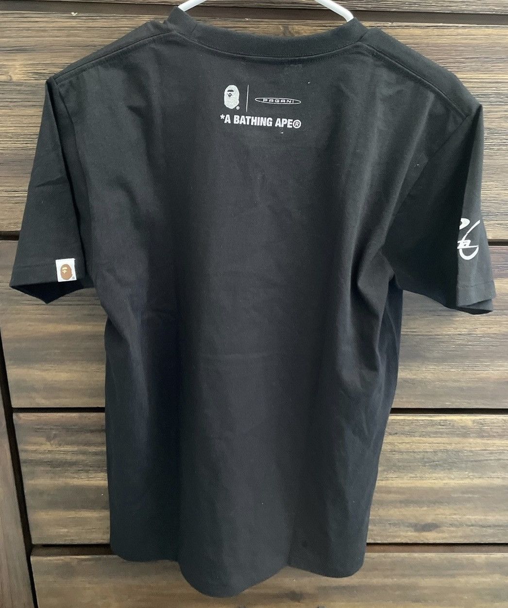 Bape BAPE x Pagani 20th Anniversary Graphic Tee (RARE) Size US S / EU 44-46 / 1 - 9 Thumbnail
