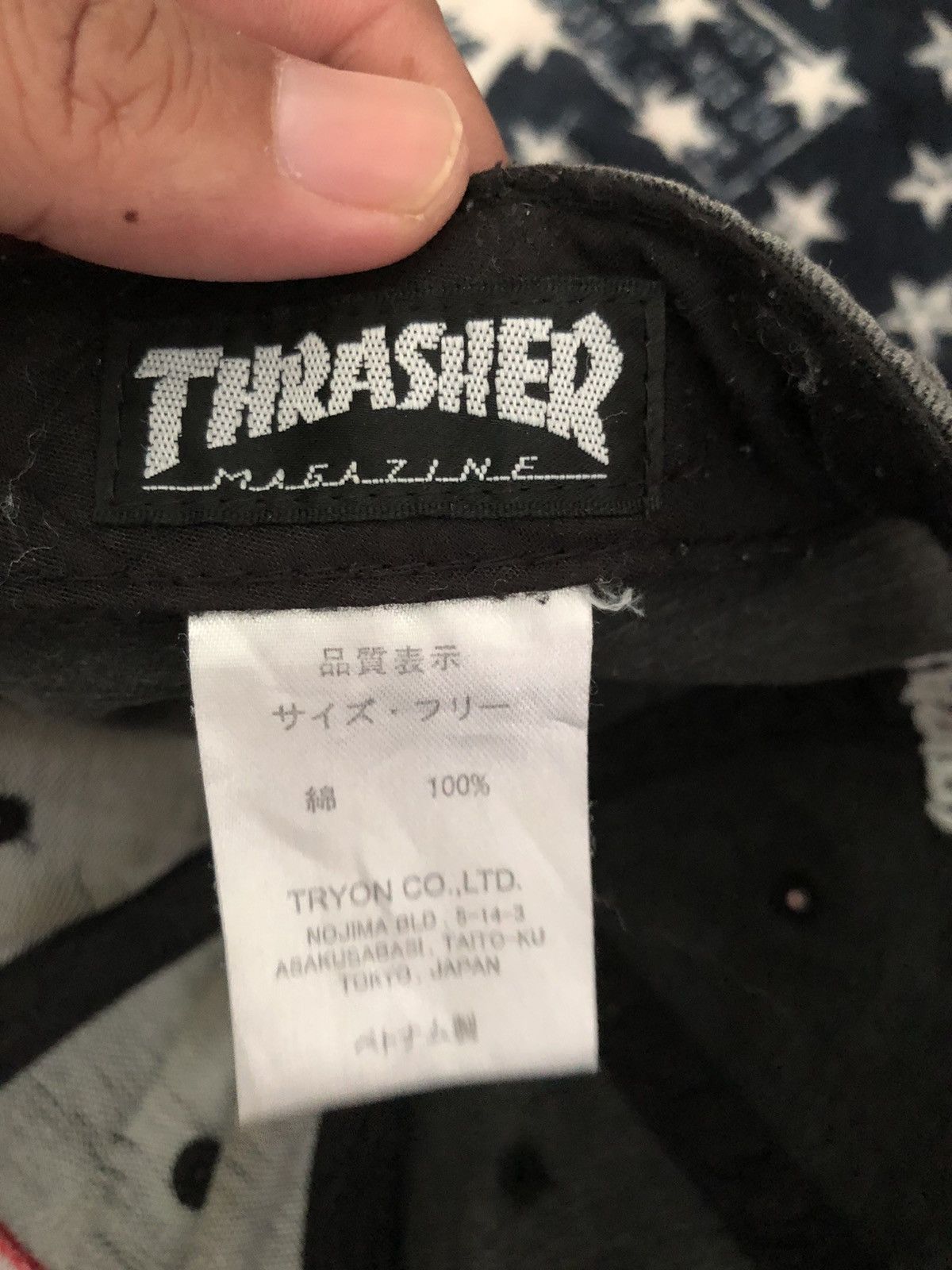 Thrasher × Vintage VINTAGE THRASHER CAP Size ONE SIZE - 4 Thumbnail