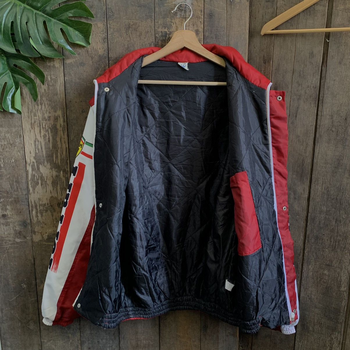Ferrari × Vintage Vintage Ferrari F1 Racing Jacket with detachable sleeve Size US L / EU 52-54 / 3 - 7 Thumbnail