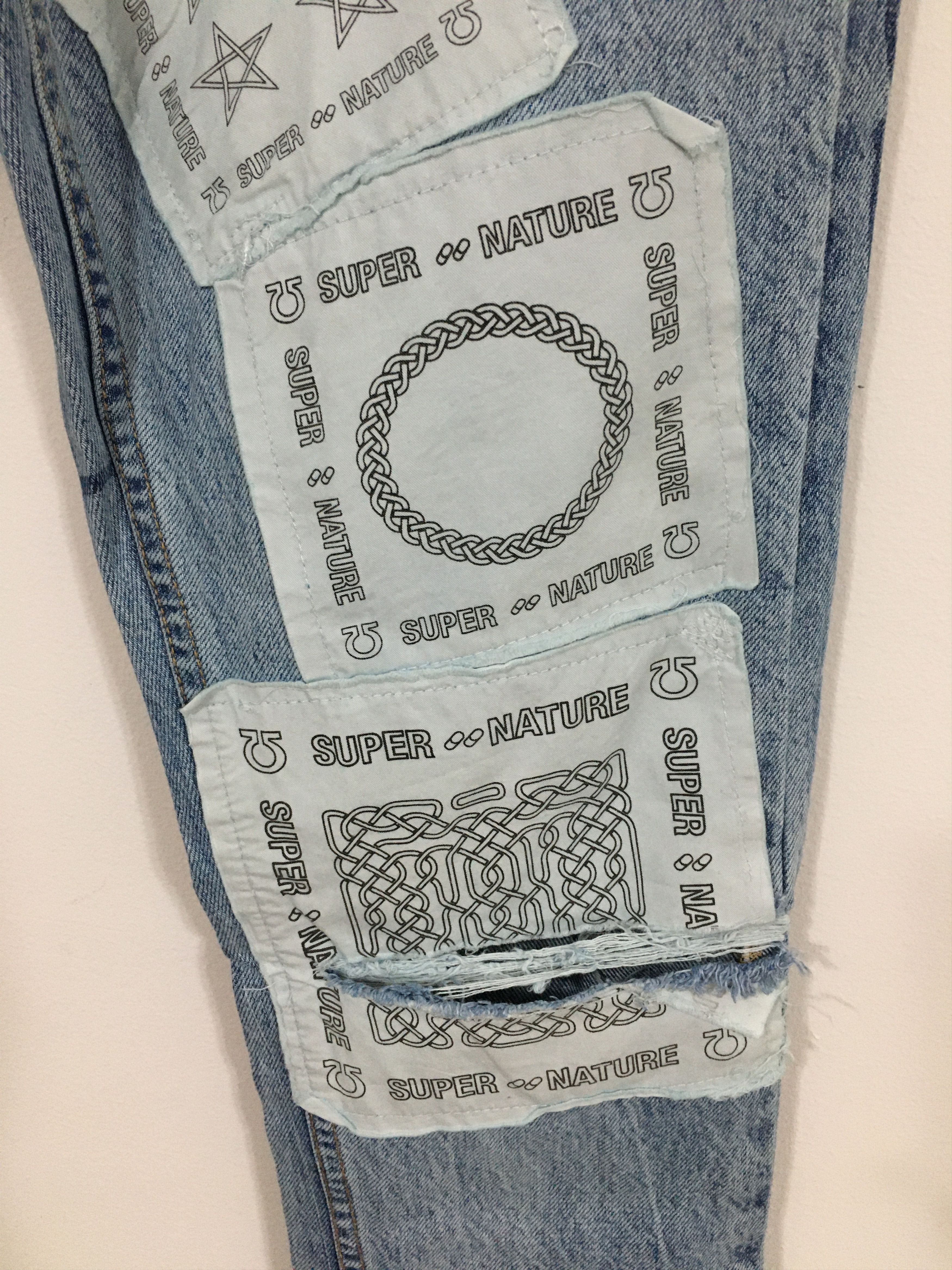 Ksubi Chitch Khaos Distressed Scribble Jeans Size US 30 / EU 46 - 7 Thumbnail