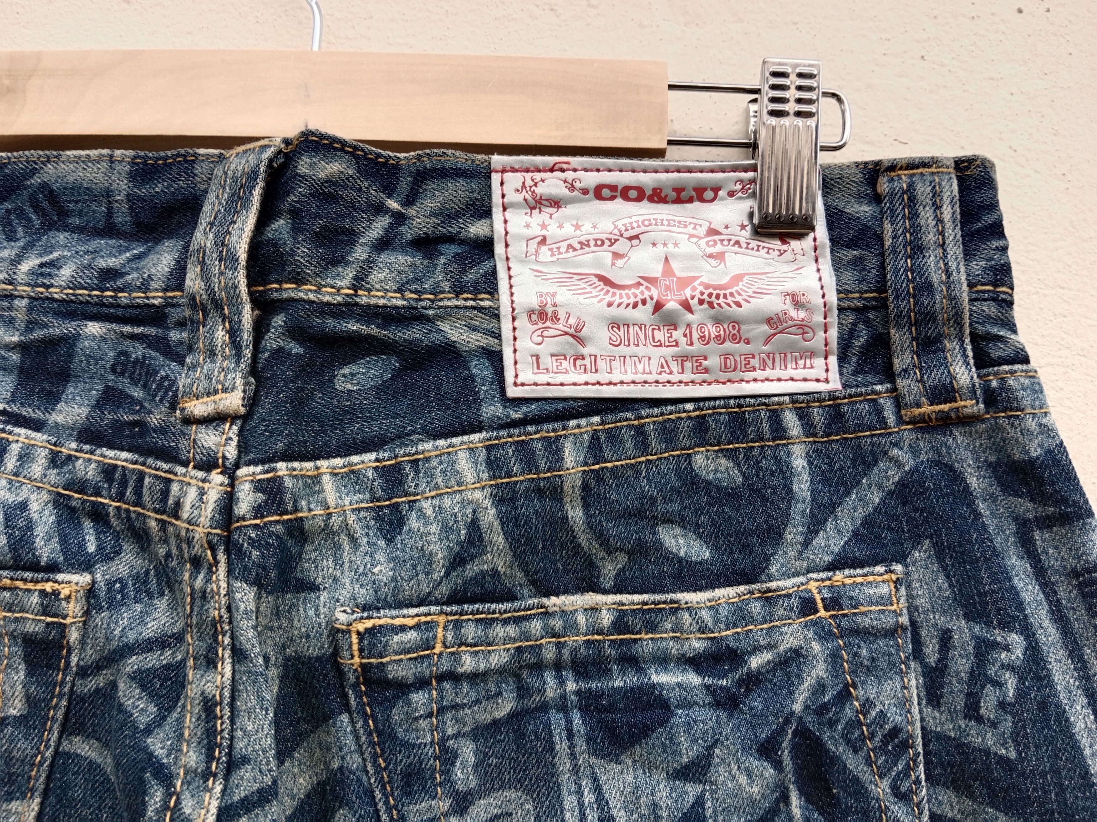 Hysteric Glamour Co&Lu Jeans Size US 32 / EU 48 - 6 Thumbnail