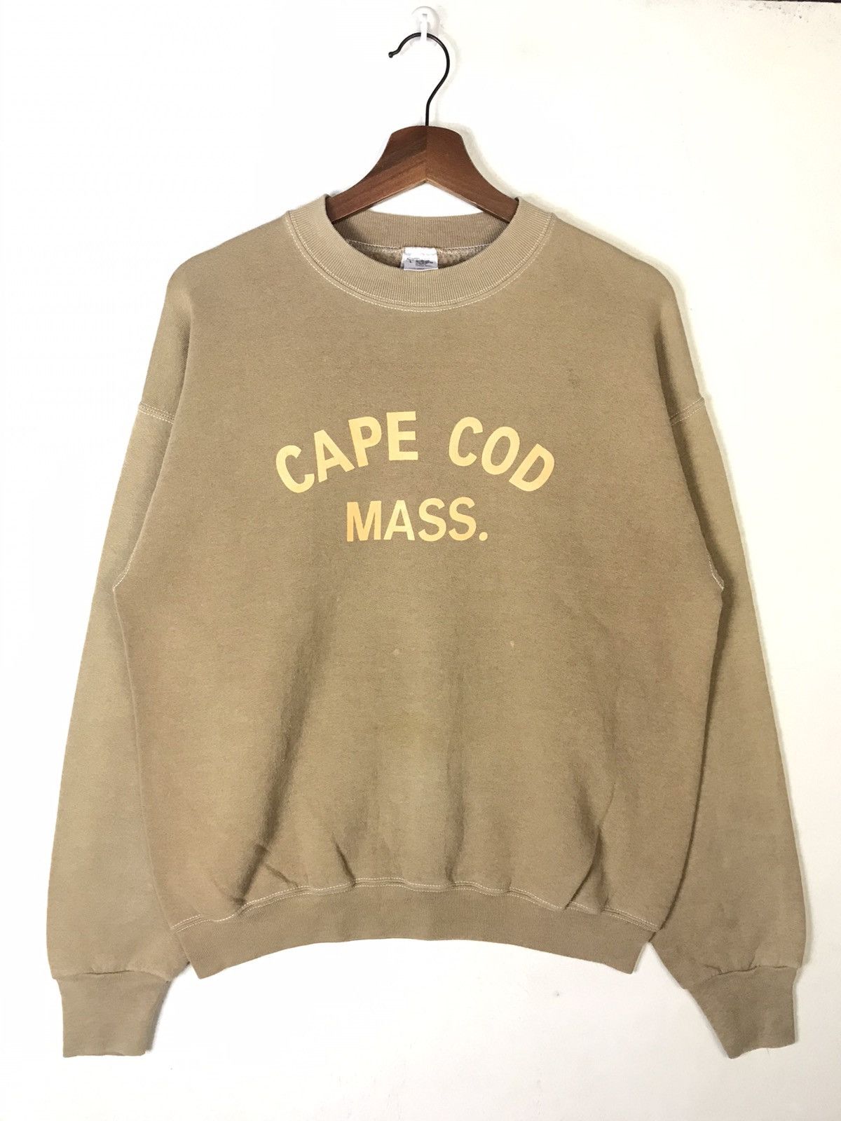 Vintage 90s Cape Cod Mass Crewneck Sweatshirt Size US L / EU 52-54 / 3 - 2 Thumbnail