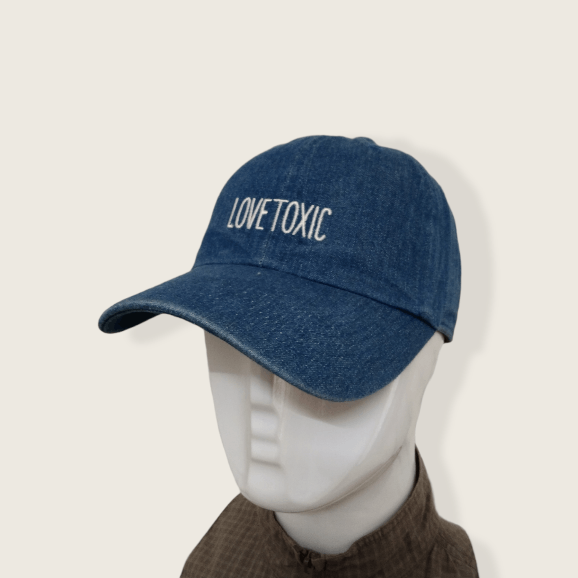 LOVE TOXIC DENIM HAT