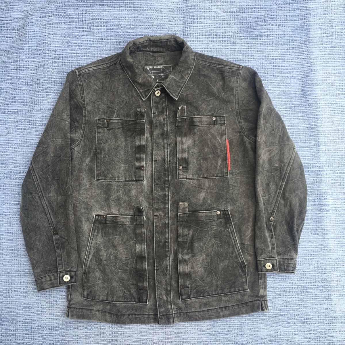 Japanese Brand unitary urbanist denim jacket Size US M / EU 48-50 / 2 - 1 Thumbnail