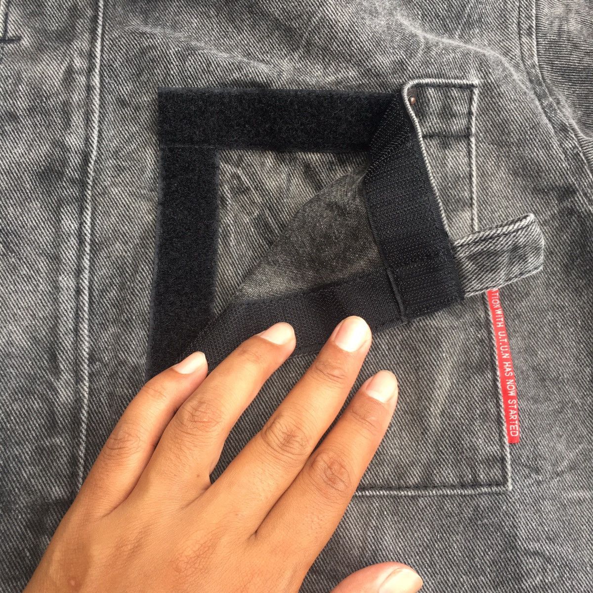 Japanese Brand unitary urbanist denim jacket Size US M / EU 48-50 / 2 - 8 Thumbnail