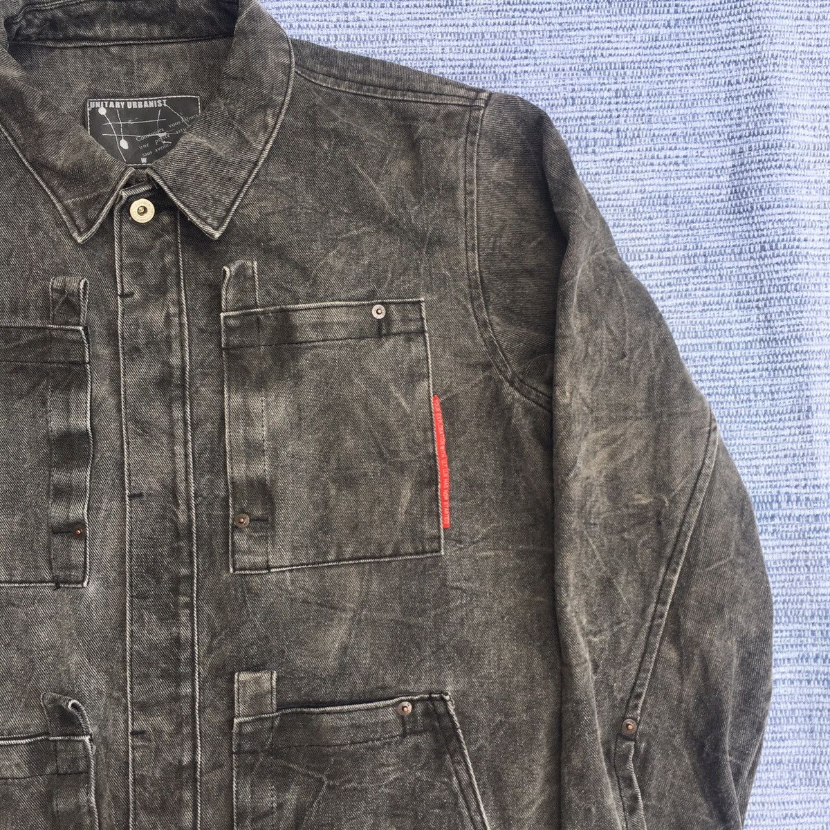 Japanese Brand unitary urbanist denim jacket Size US M / EU 48-50 / 2 - 3 Thumbnail