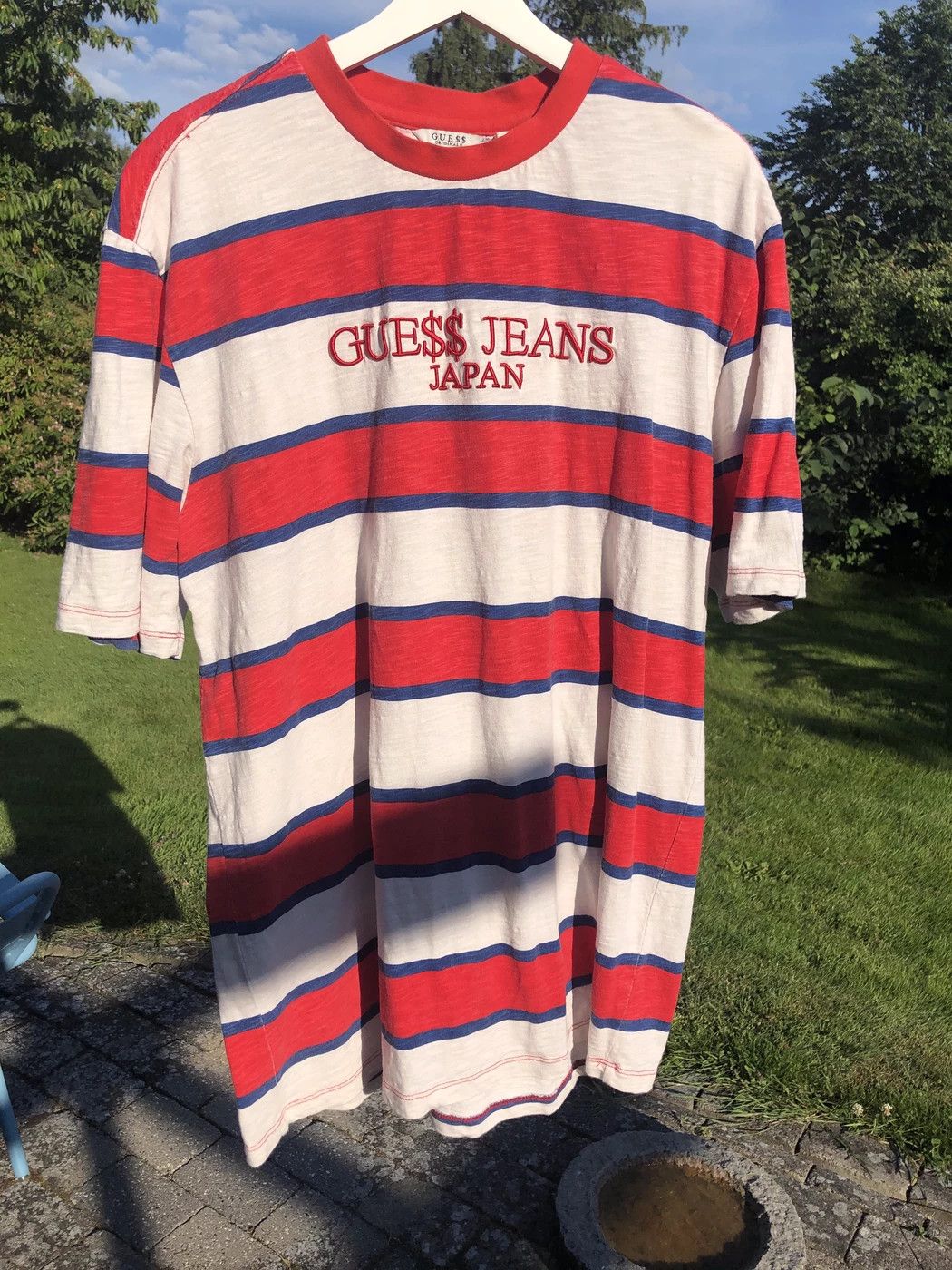 T shirt guess x asap sales