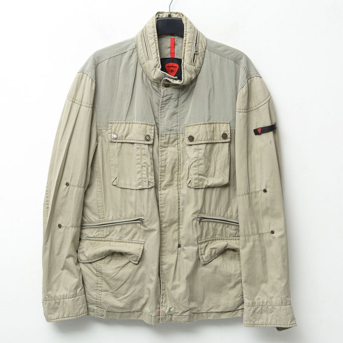 Strellson STRELLSON Swiss Cross Jacket Hidden Hood Coat Zip Up Basic ...