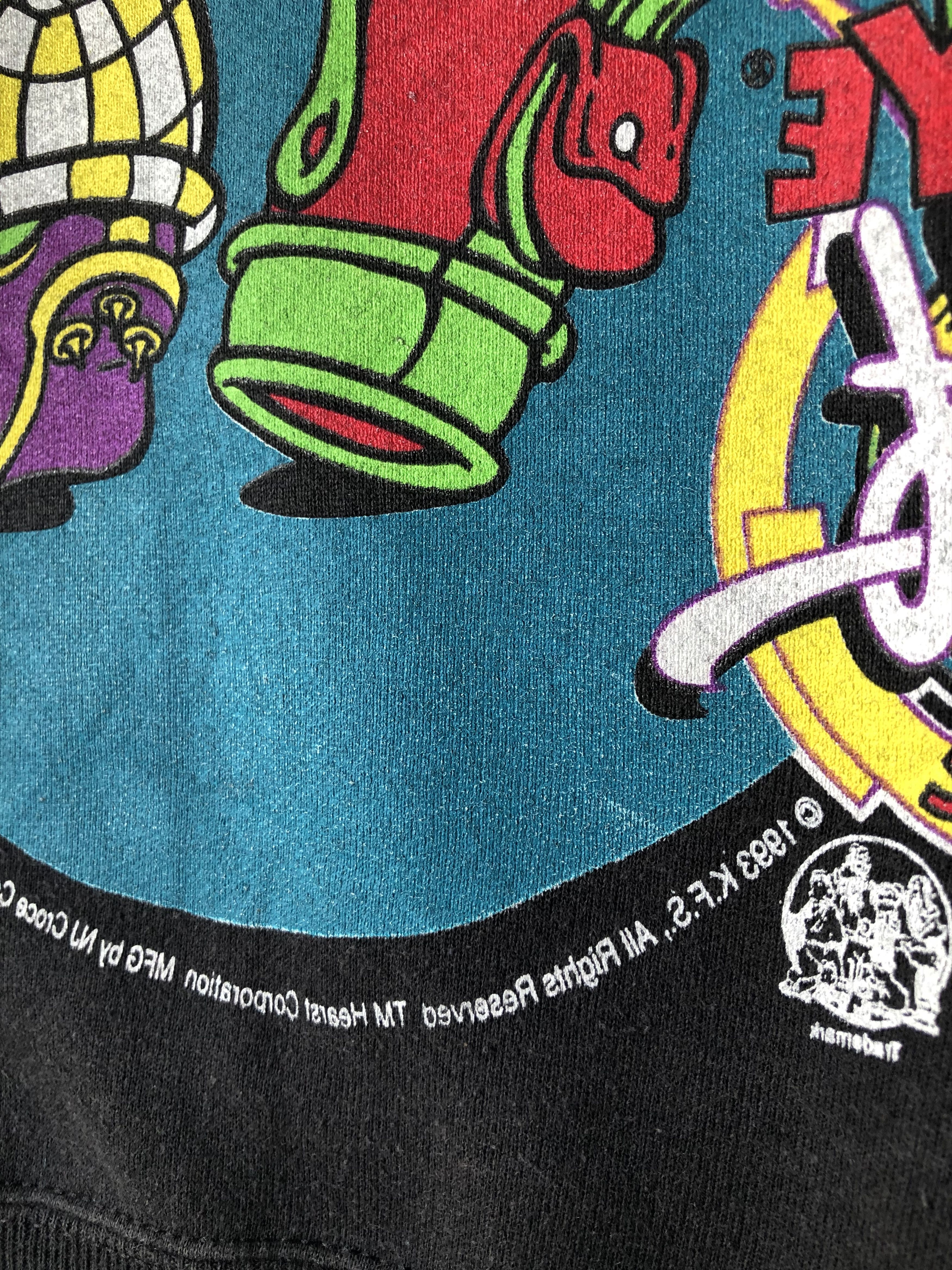Cartoon Network RARE🔥VINTAGE 1993 POPEYE GOLF MIRROR PRINT SWEATSHIRT Size US L / EU 52-54 / 3 - 7 Thumbnail
