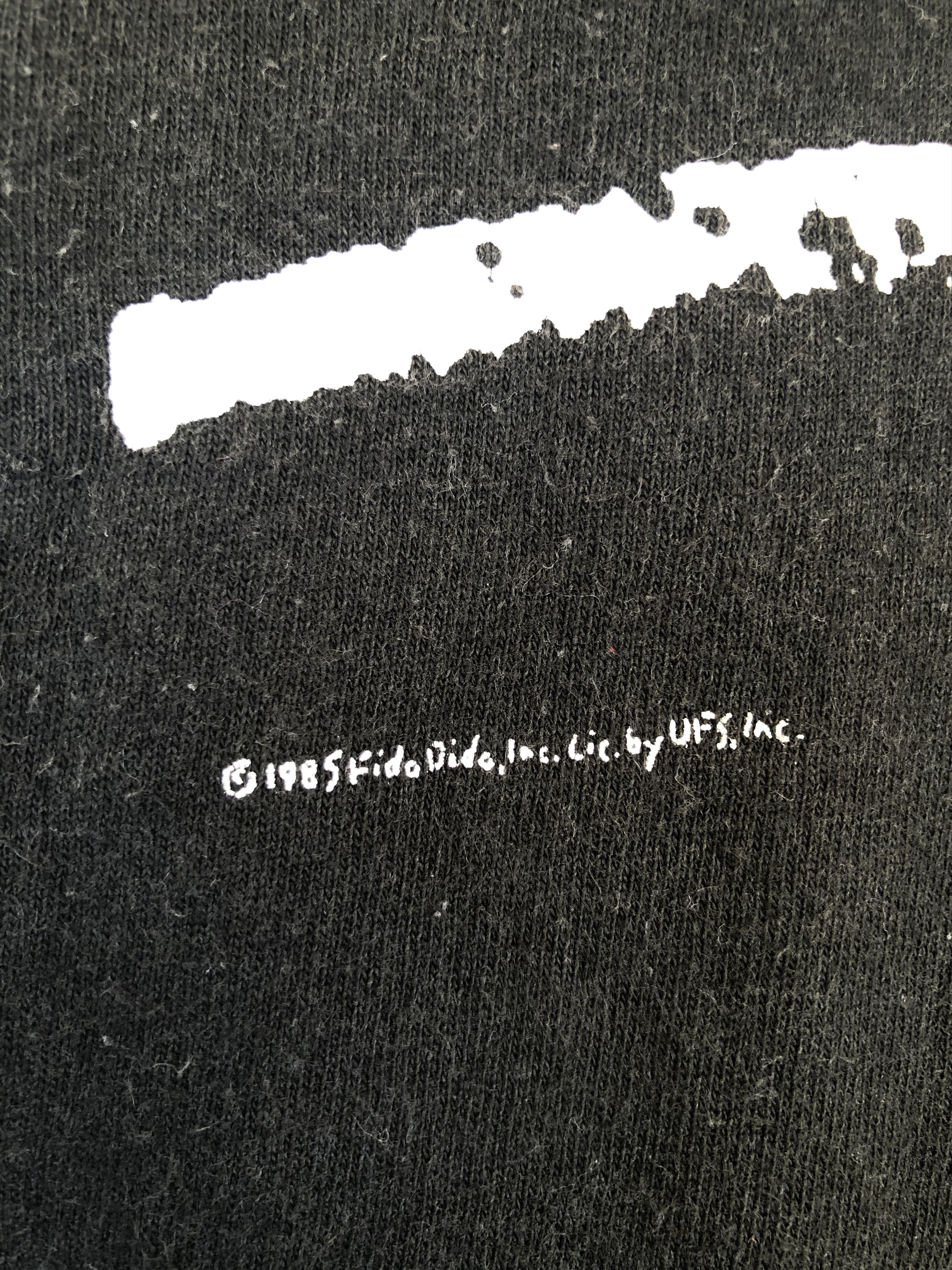 Cartoon Network VINTAGE 80’S 1985 FIDO DIDO 7UP BIG FACE SINGLE STITCH Size US M / EU 48-50 / 2 - 4 Thumbnail