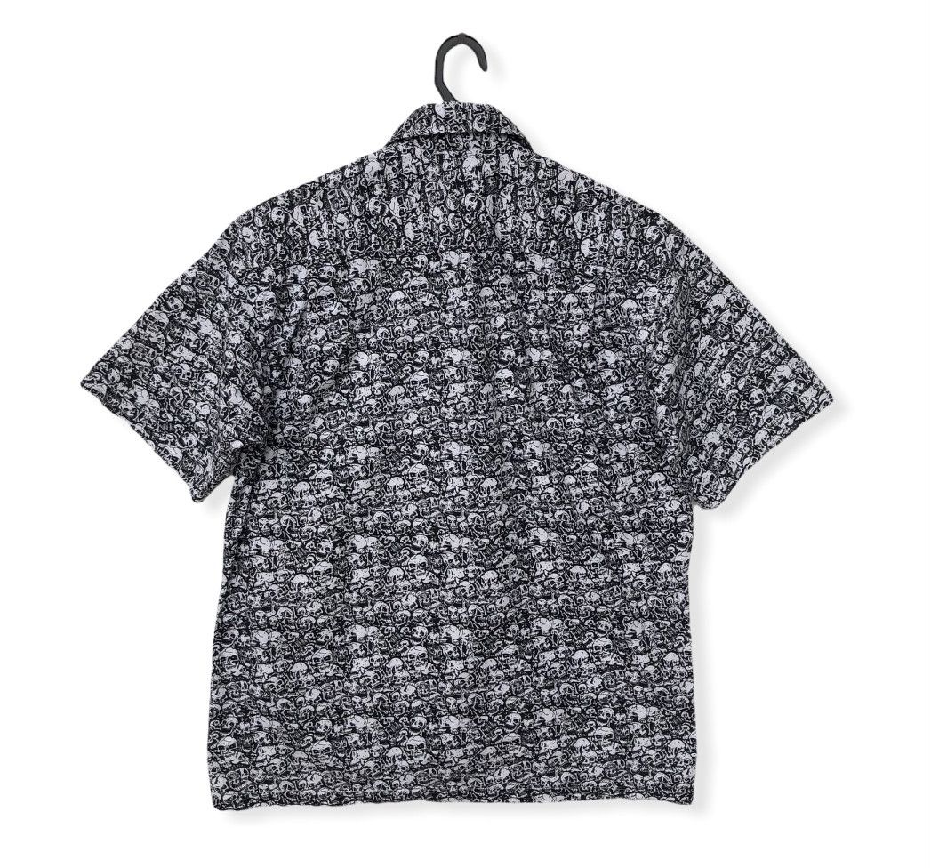 Japanese Brand SKULL BONES AOP PRINT BUTTON UPS MADE IN JAPAN Size US M / EU 48-50 / 2 - 3 Thumbnail
