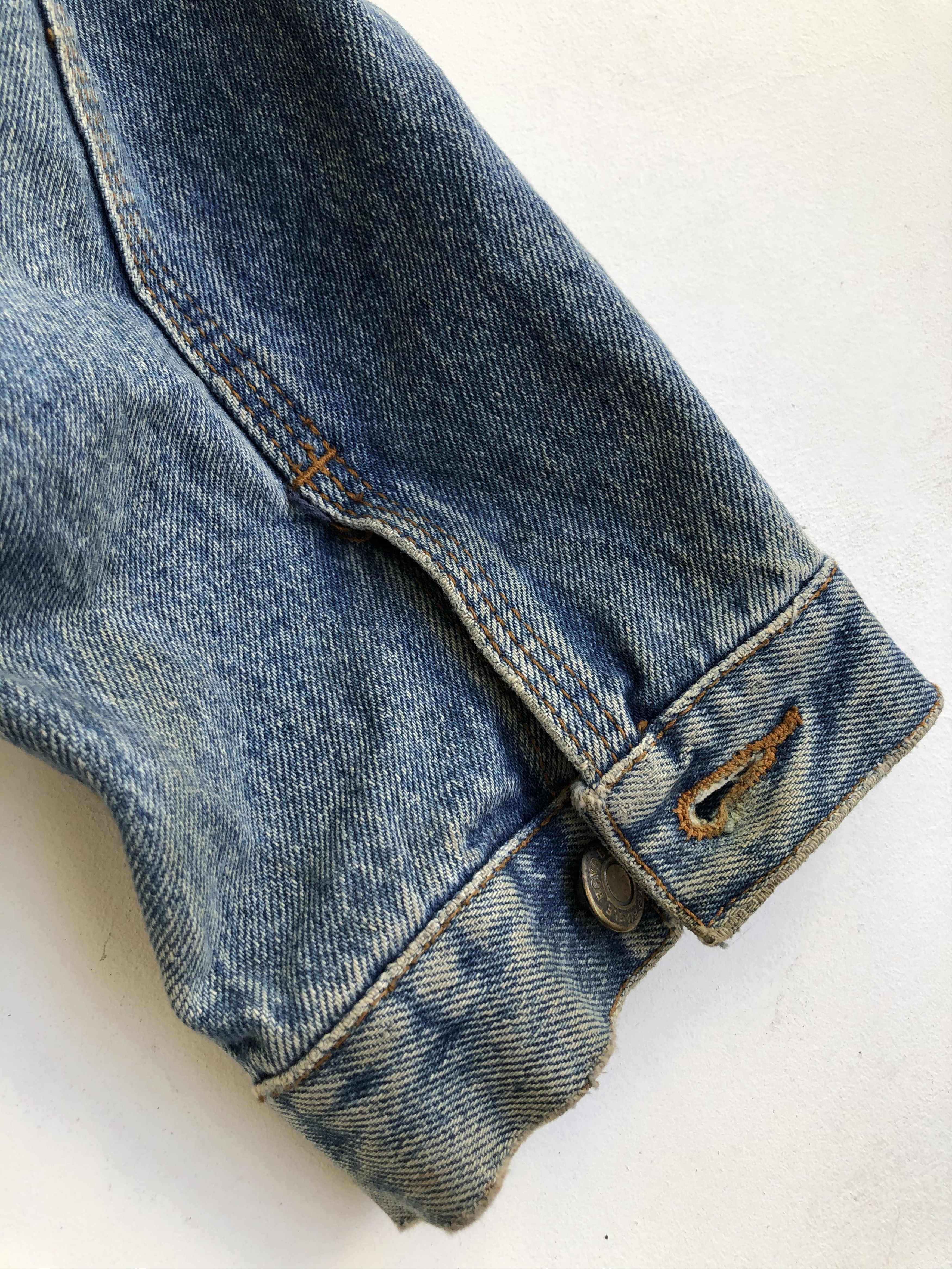 Bugle Boy × Vintage VINTAGE BUGLE BOY SHORT LOOSE DENIM JACKET Size US L / EU 52-54 / 3 - 10 Thumbnail