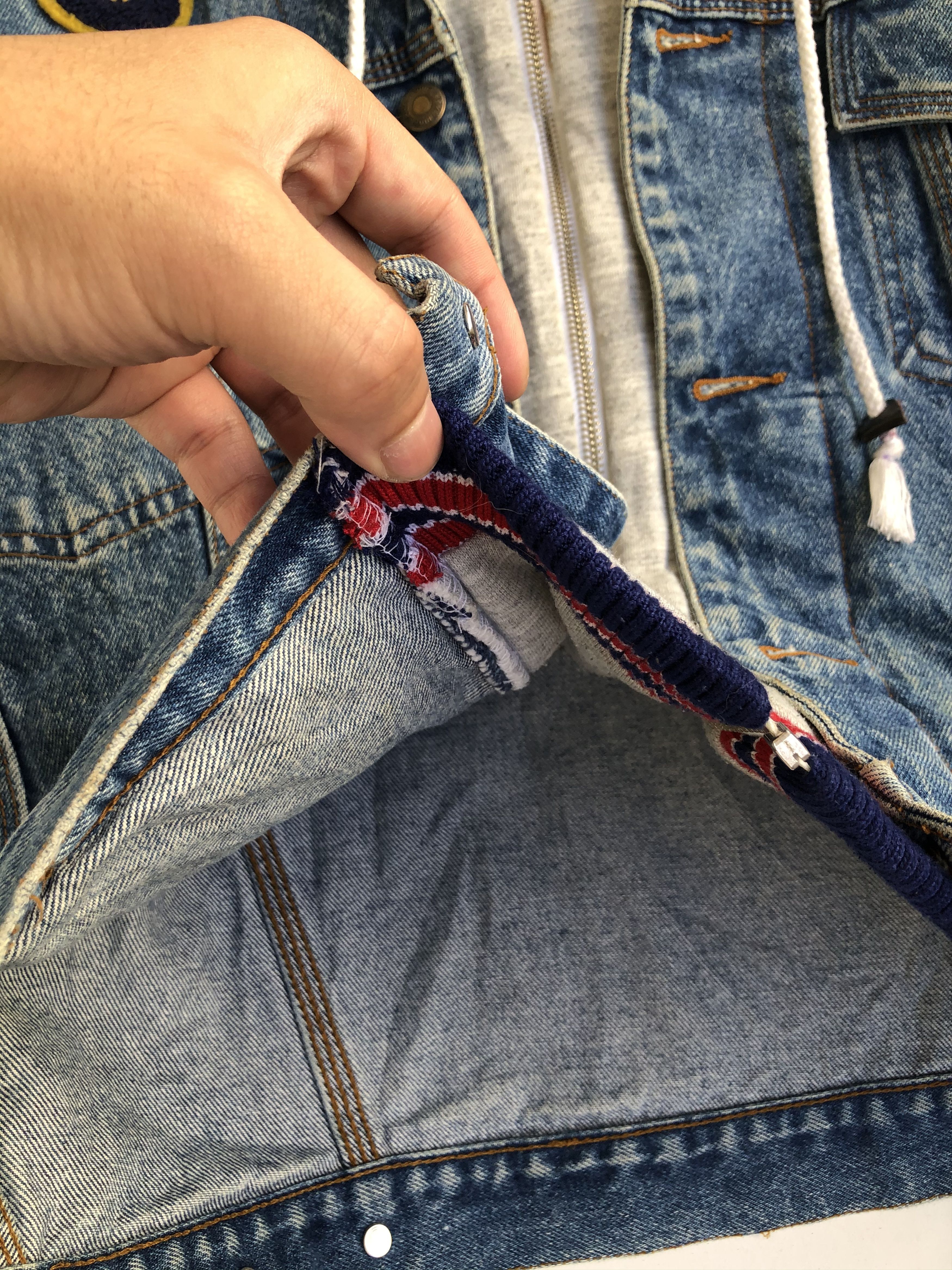 Bugle Boy × Vintage VINTAGE BUGLE BOY SHORT LOOSE DENIM JACKET Size US L / EU 52-54 / 3 - 7 Thumbnail