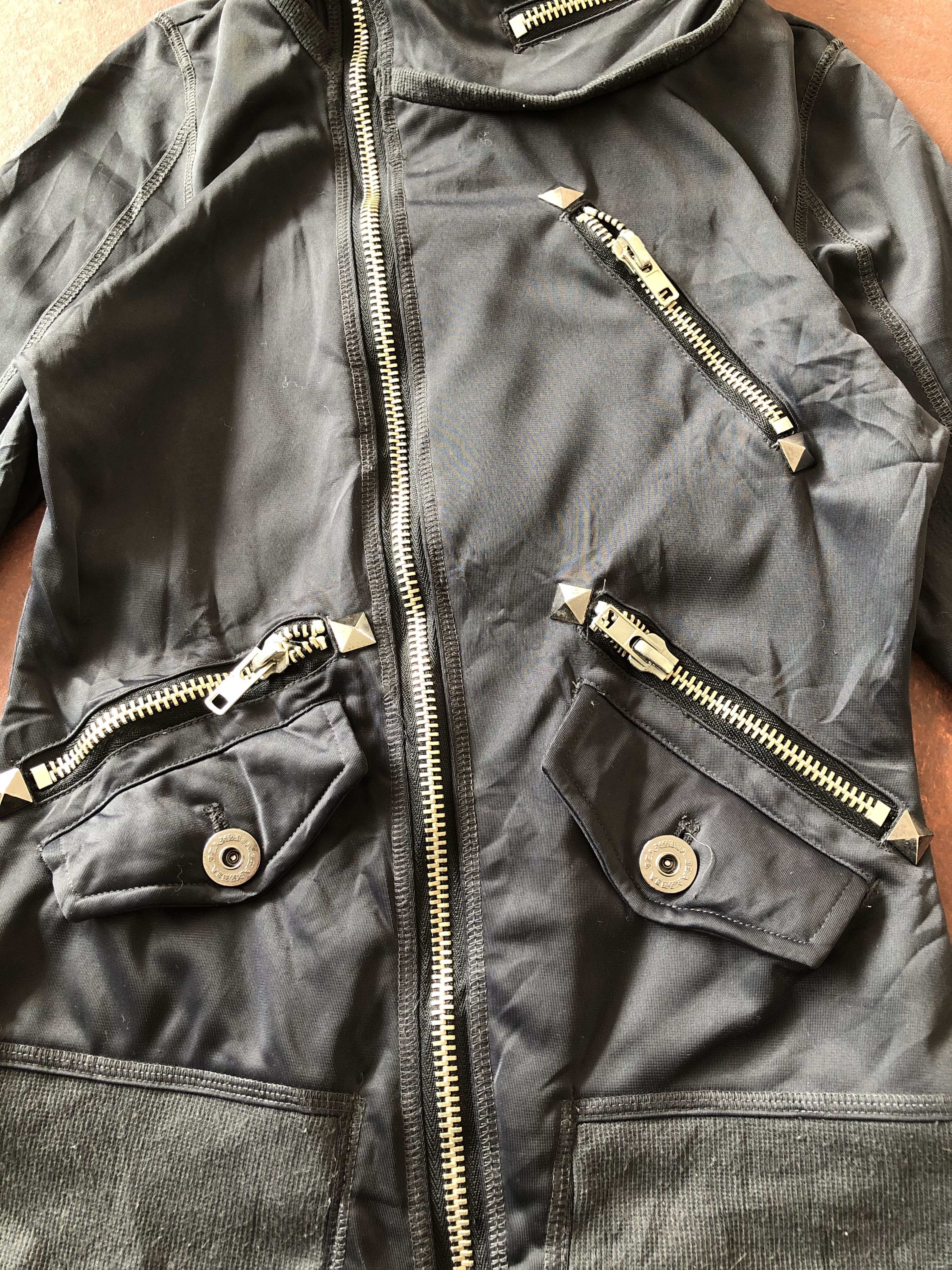 Japanese Brand D.I.A PUNK JACKET Size US XXS / EU 40 - 5 Thumbnail