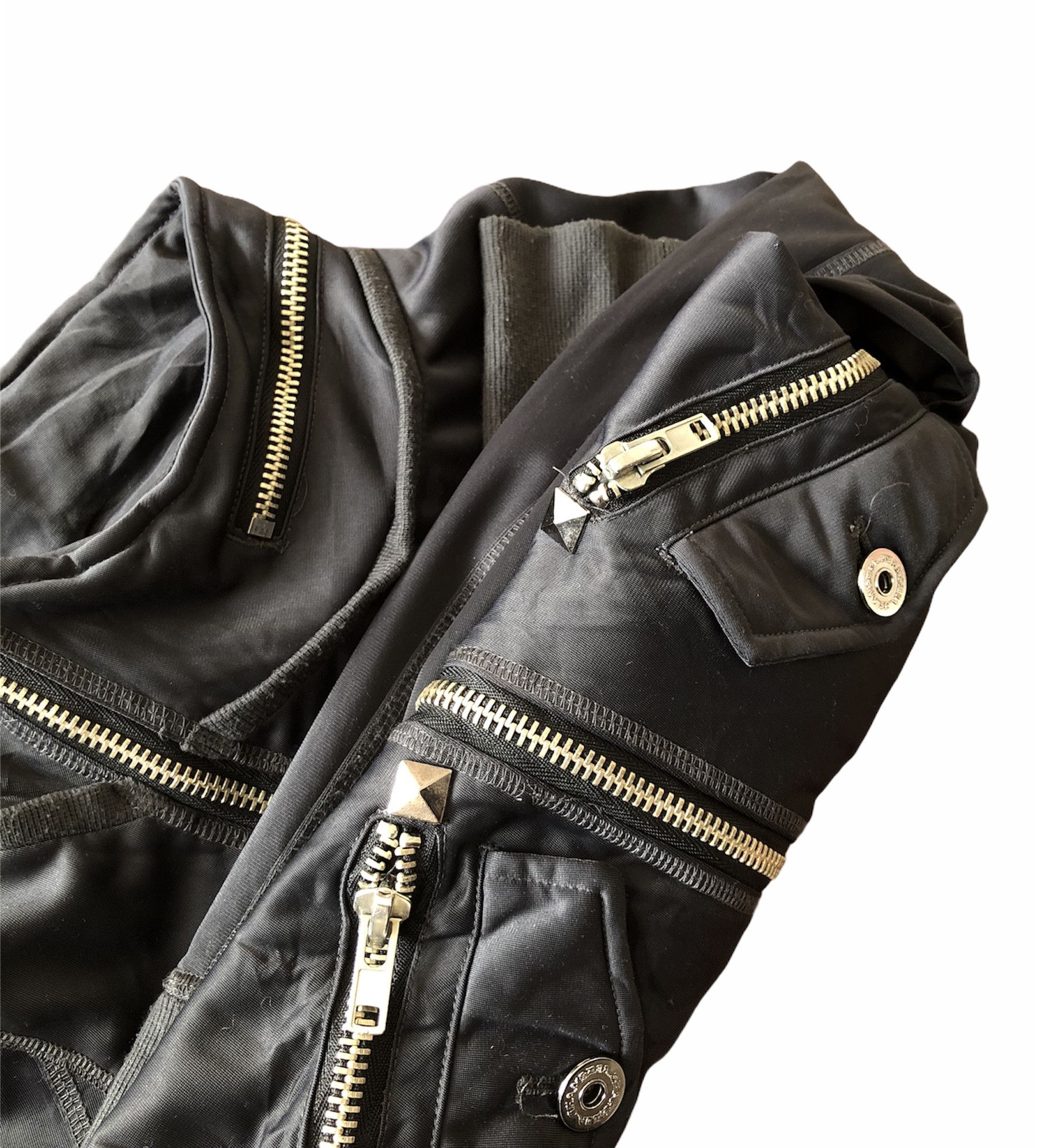 Japanese Brand D.I.A PUNK JACKET Size US XXS / EU 40 - 4 Thumbnail