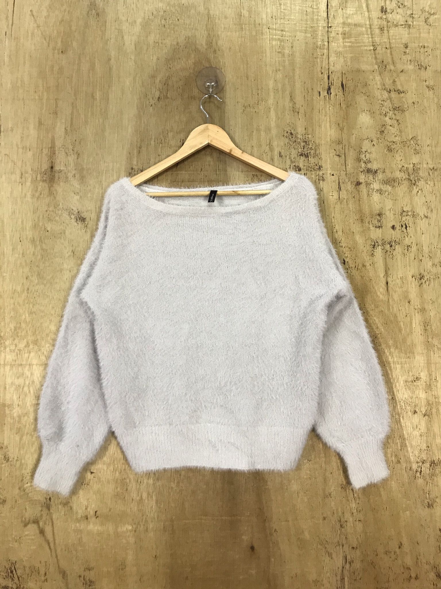 Sattane Mohair Soft Fur Knit Sweater
