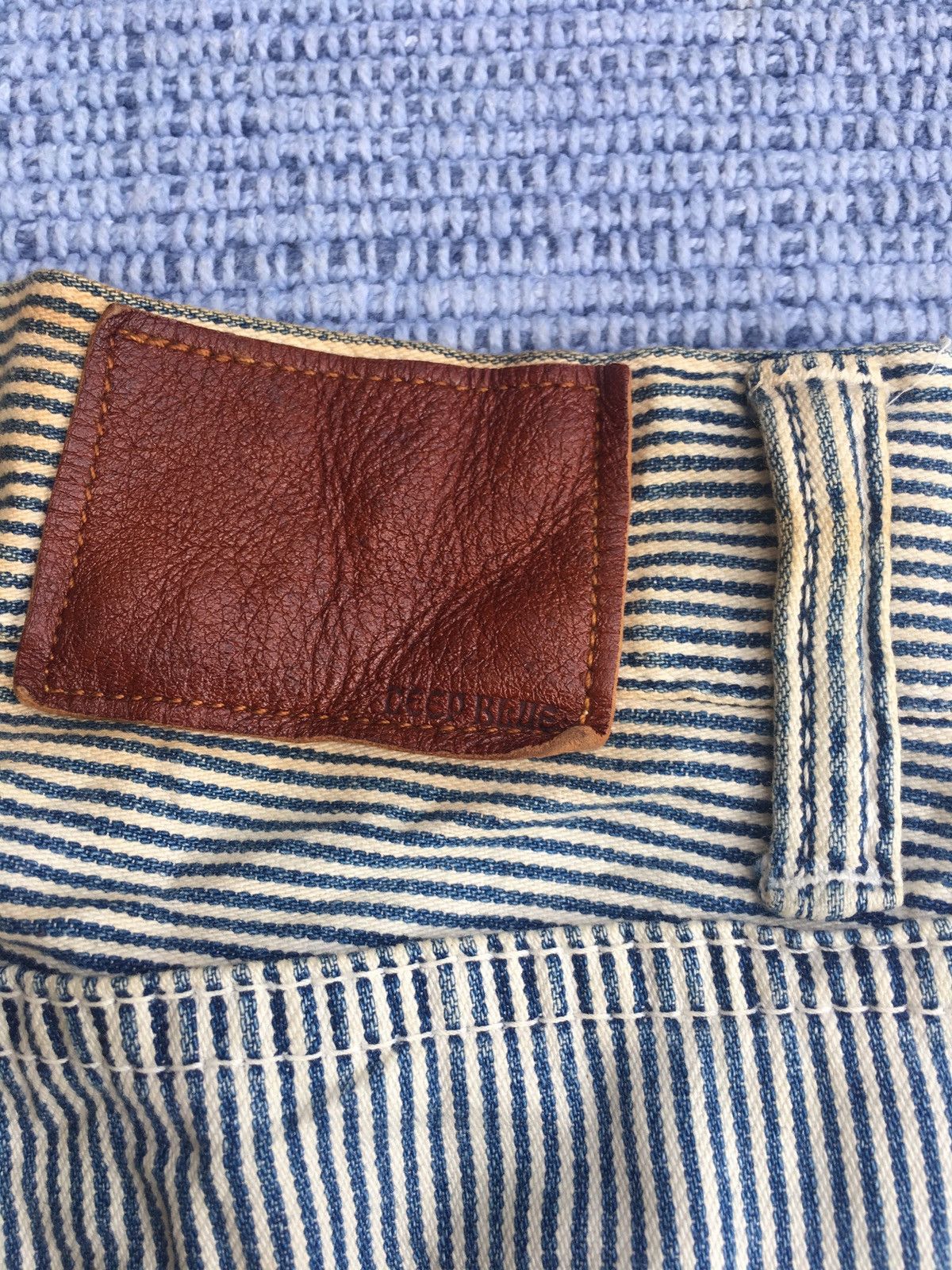 Eternal blue stripe distressed jeans Size US 30 / EU 46 - 10 Thumbnail