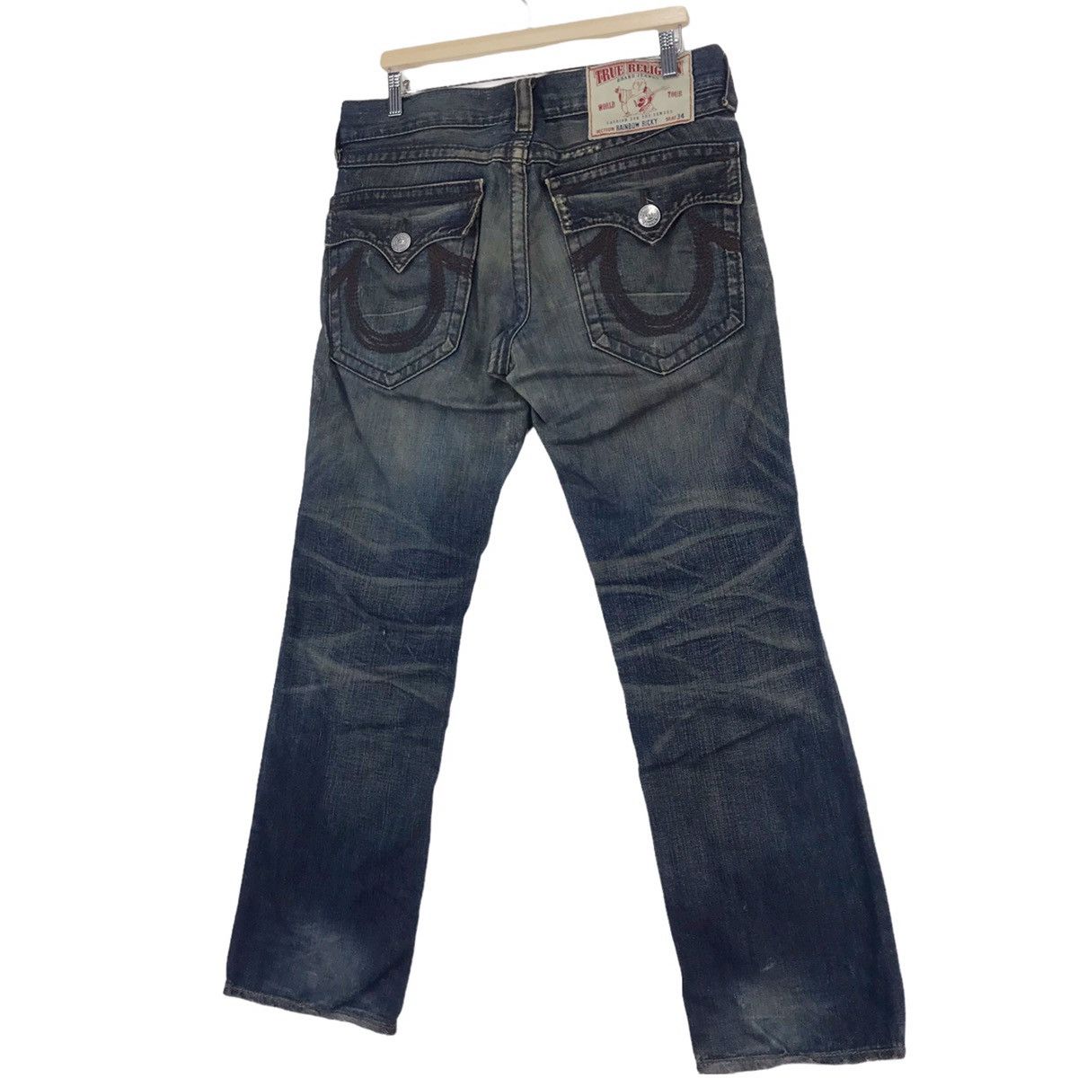 True Religion True Religion Rainbow Ricky Denim Size US 34 / EU 50 - 3 Thumbnail