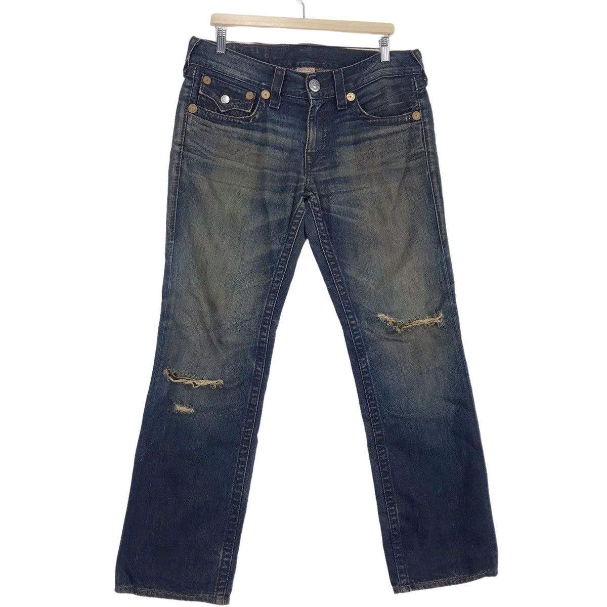 True Religion True Religion Rainbow Ricky Denim Size US 34 / EU 50 - 4 Thumbnail
