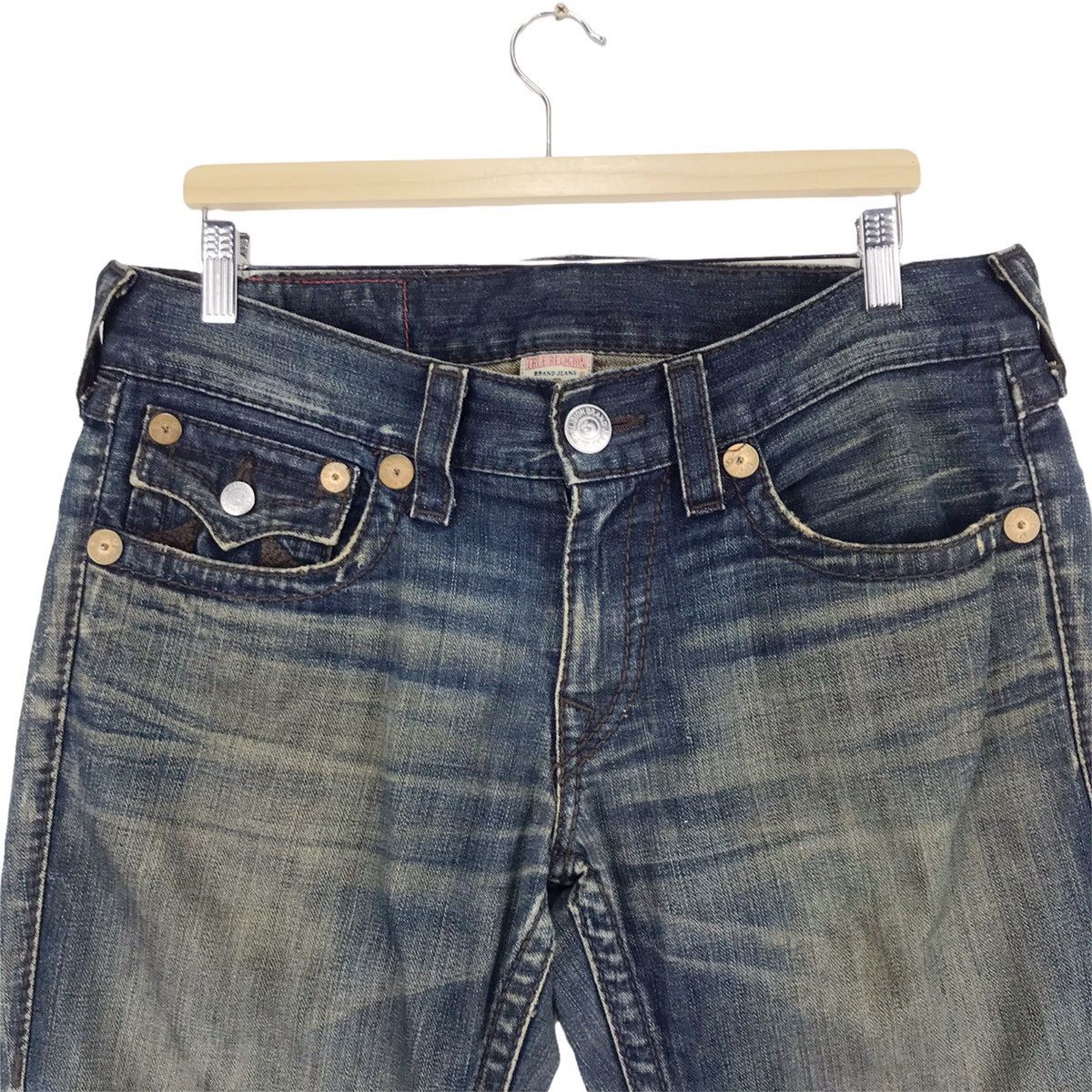 True Religion True Religion Rainbow Ricky Denim Size US 34 / EU 50 - 7 Thumbnail