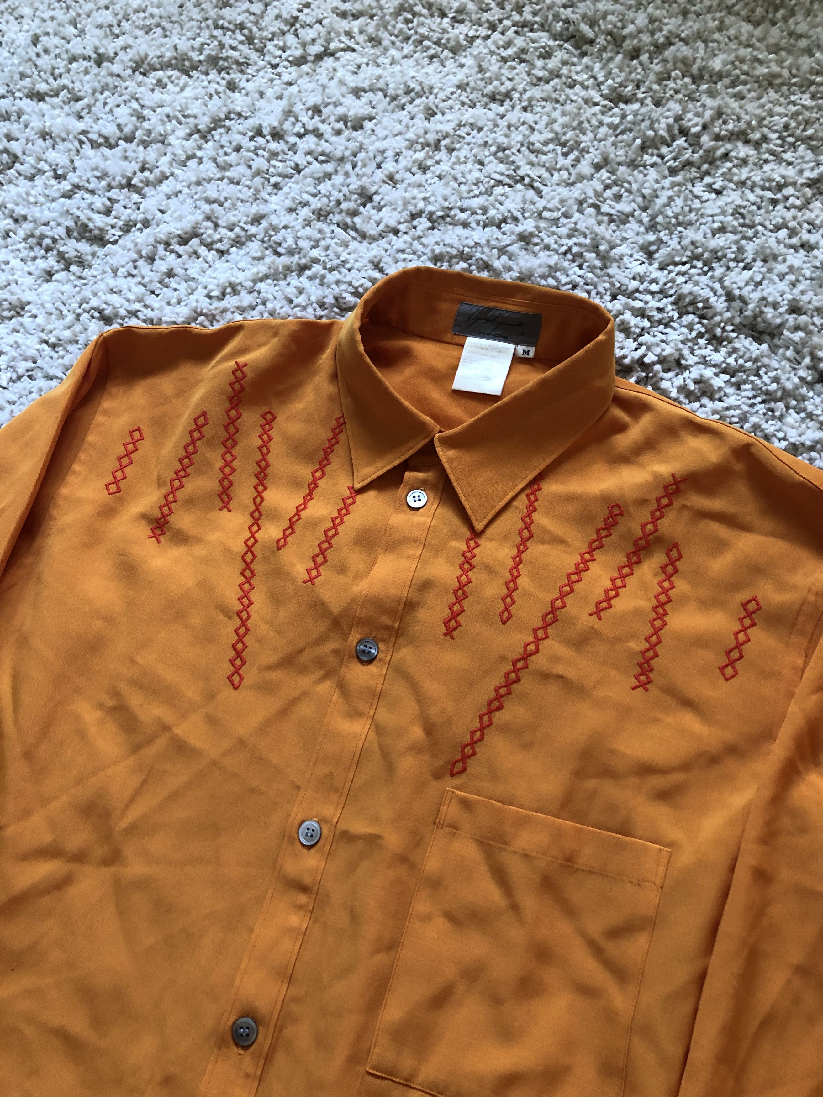 Yohji Yamamoto Yohji Yamamoto 1991 Button Up Shirt Size US M / EU 48-50 / 2 - 4 Thumbnail
