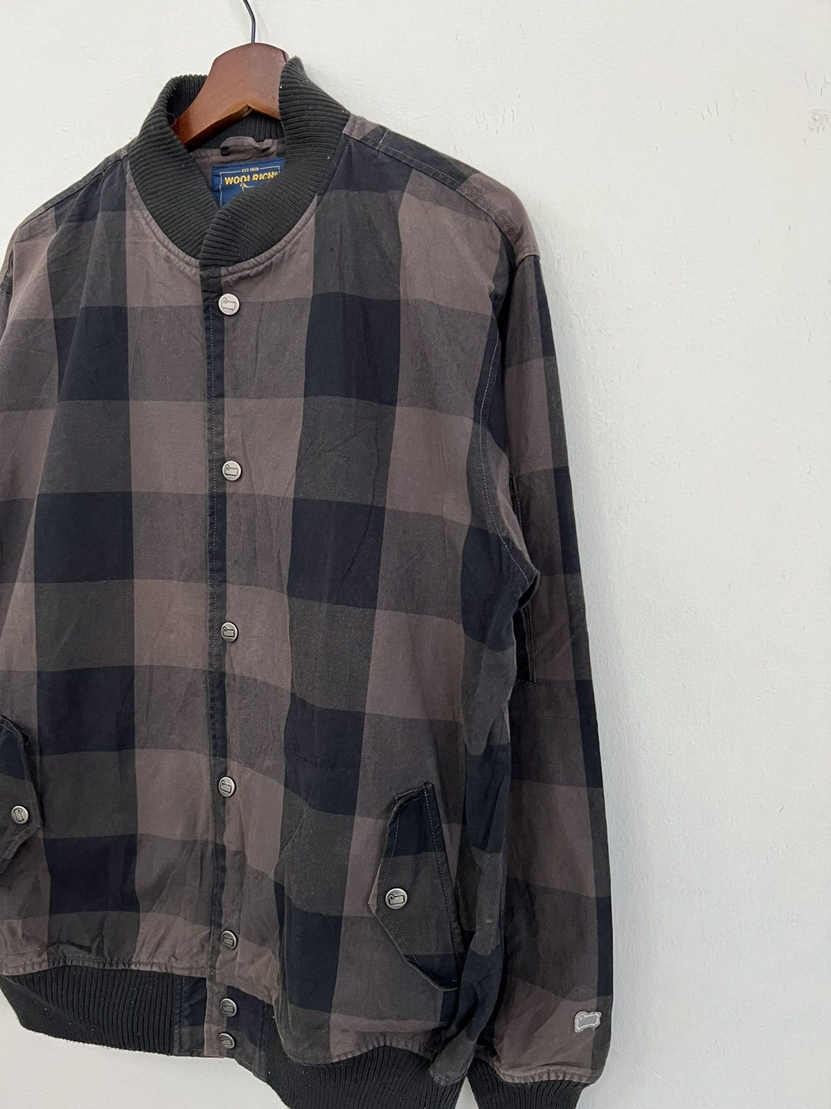 Japanese Brand × Woolrich Woolen Mills WoolRich Varsity Jacket Size US L / EU 52-54 / 3 - 3 Thumbnail